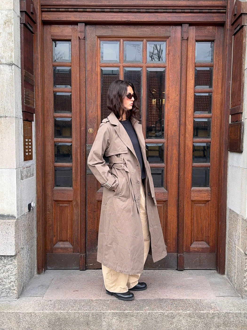 Bitta trench coat - Brown 7 Bitta trench coat - Brown