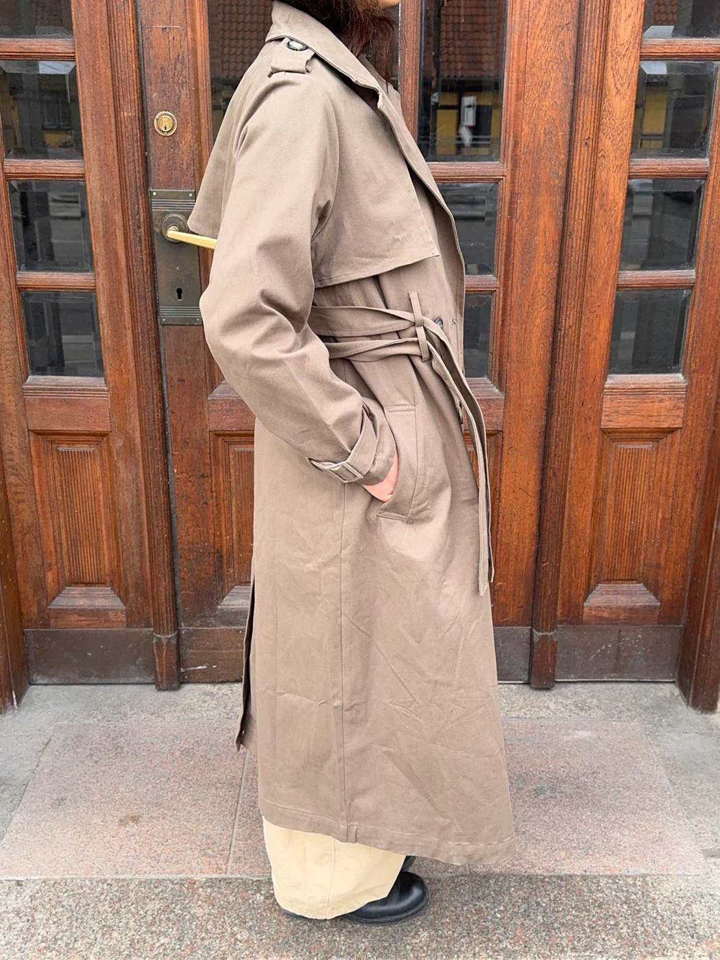 Bitta trench coat - Brown 8 Bitta trench coat - Brown