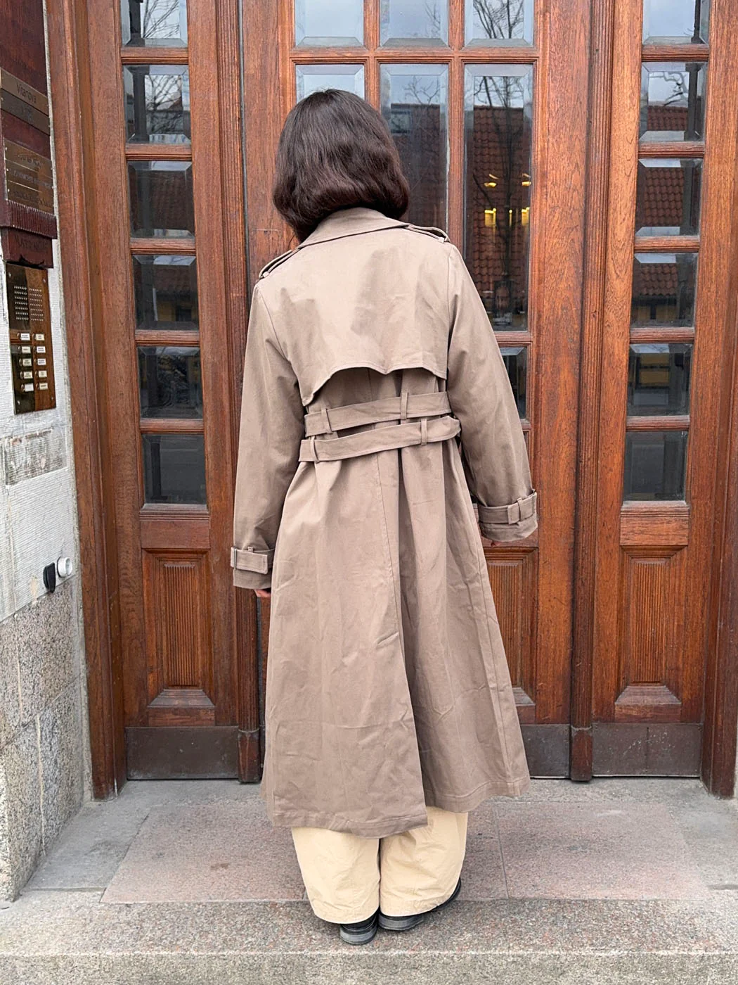 Bitta trench coat - Brown 9 Bitta trench coat - Brown
