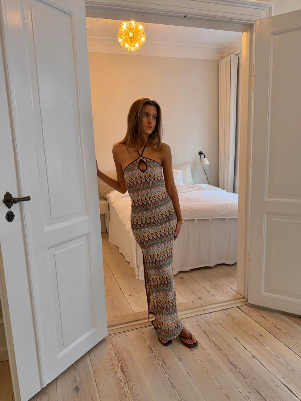 Thea dress with pattern - Multicolored 11 Thea dress with pattern - Multicolored