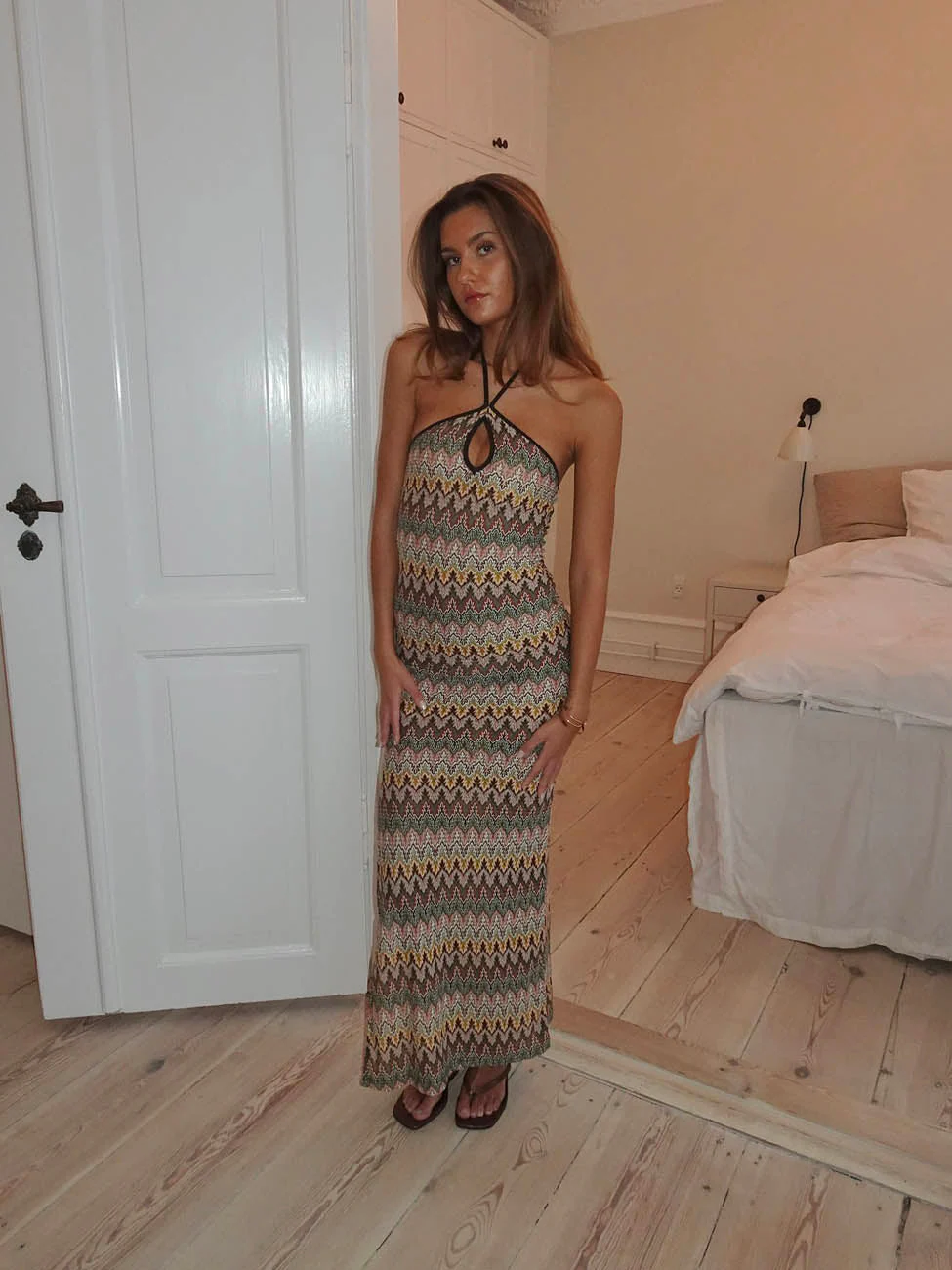 Thea dress with pattern - Multicolored 5 Thea dress with pattern - Multicolored