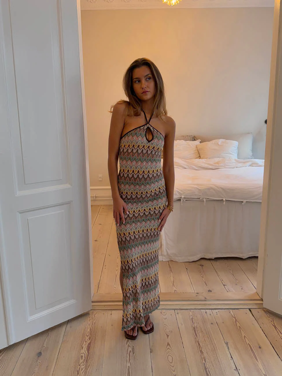 Thea dress with pattern - Multicolored 6 Thea dress with pattern - Multicolored