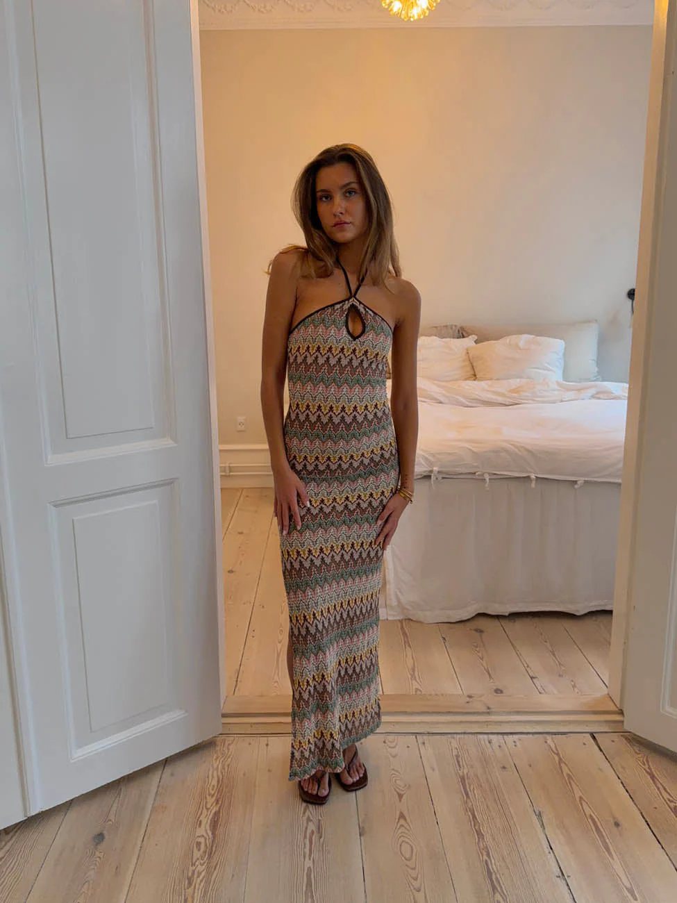 Thea dress with pattern - Multicolored 9 Thea dress with pattern - Multicolored