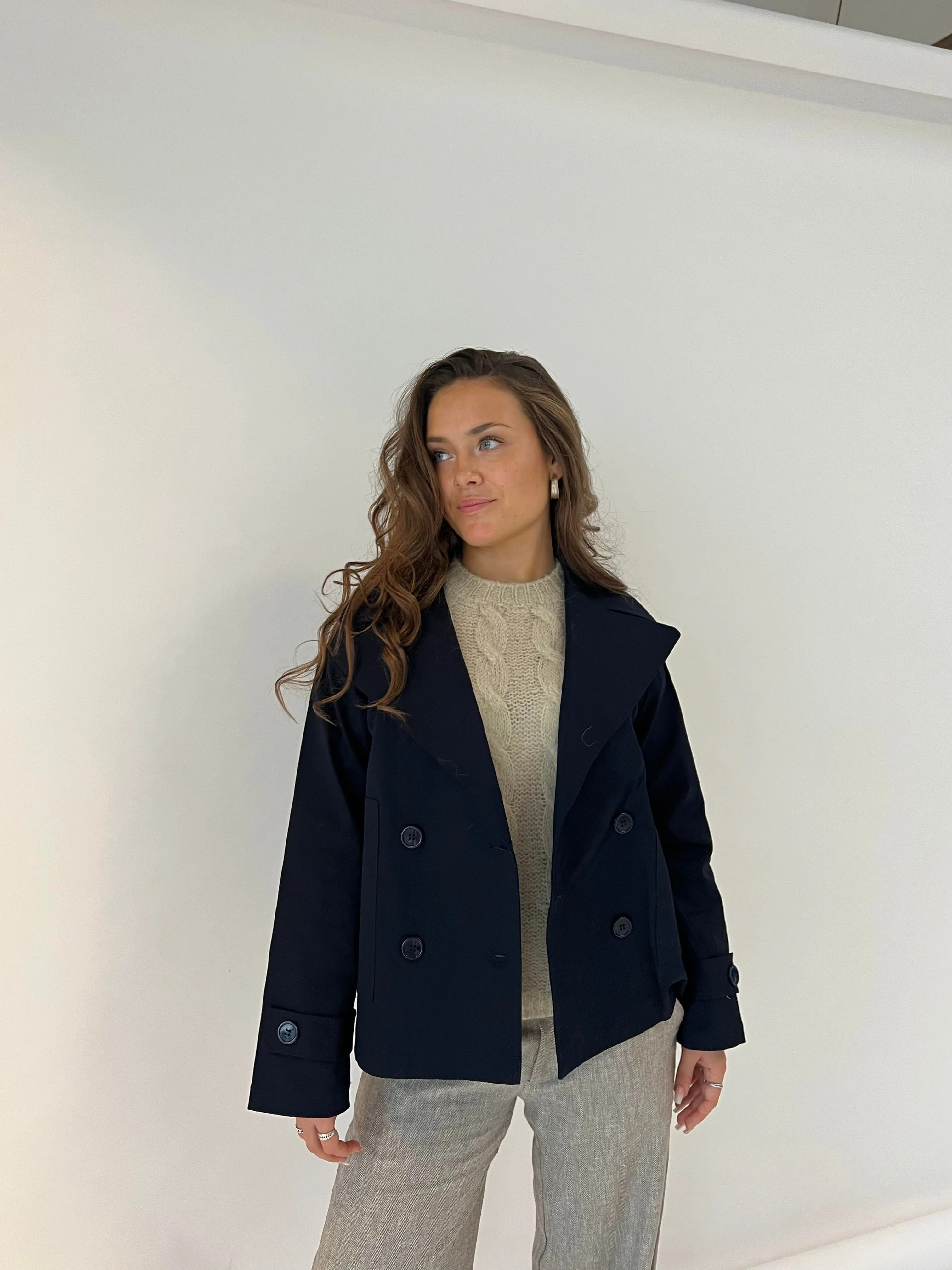 Catinka trenchcoat - Navy 4 Catinka trenchcoat - Navy