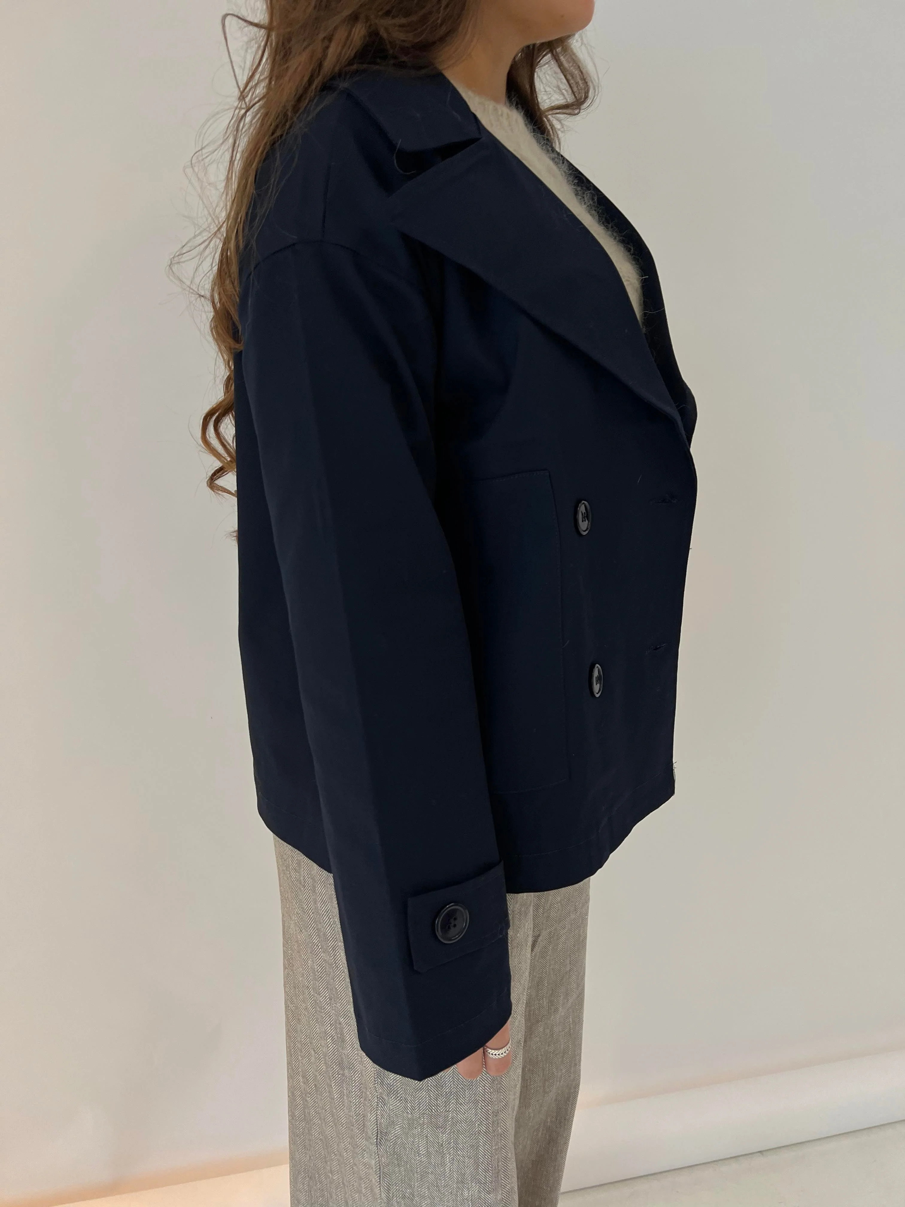 Catinka trenchcoat - Navy 5 Catinka trenchcoat - Navy