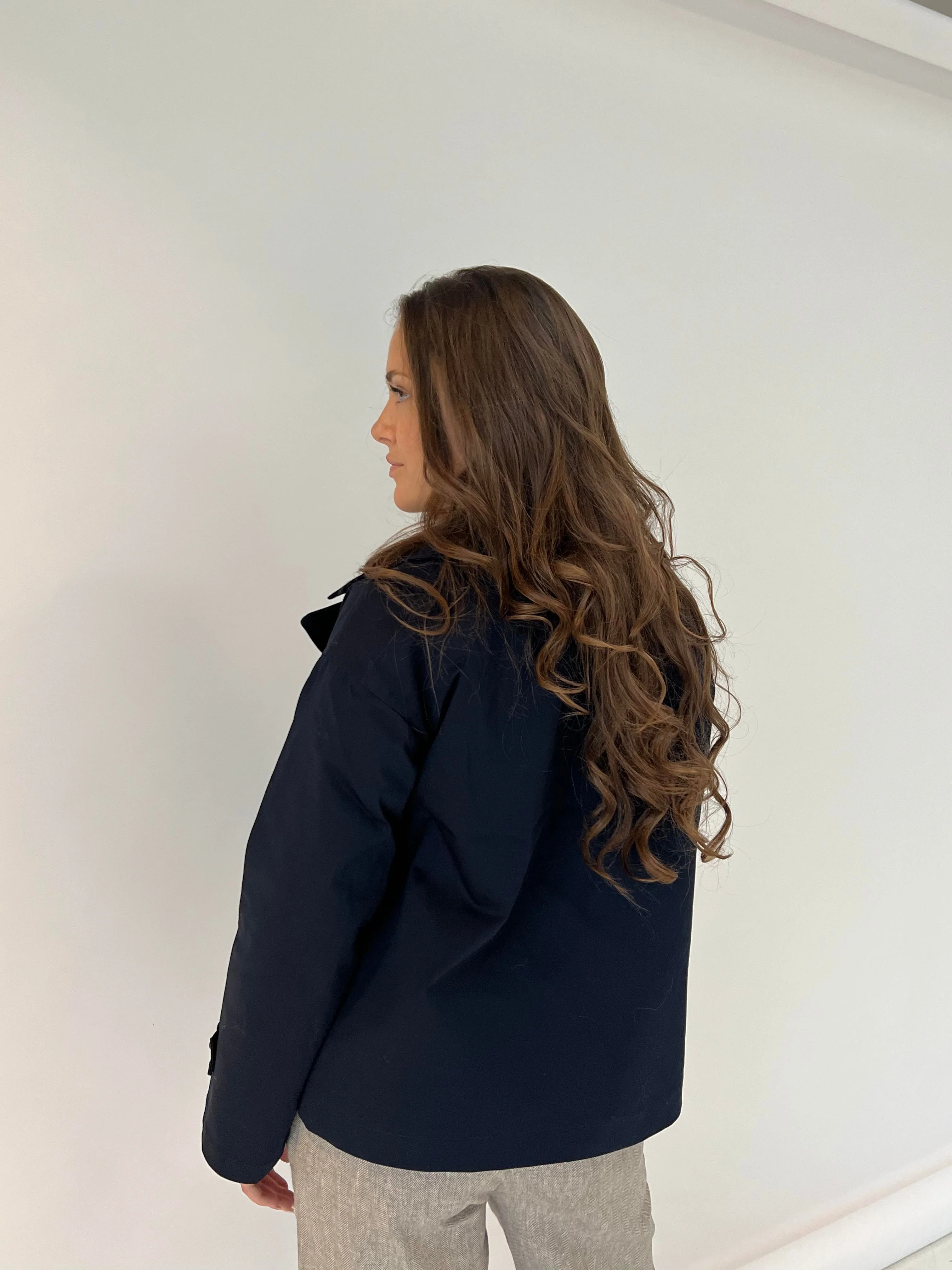 Catinka trenchcoat - Navy 7 Catinka trenchcoat - Navy