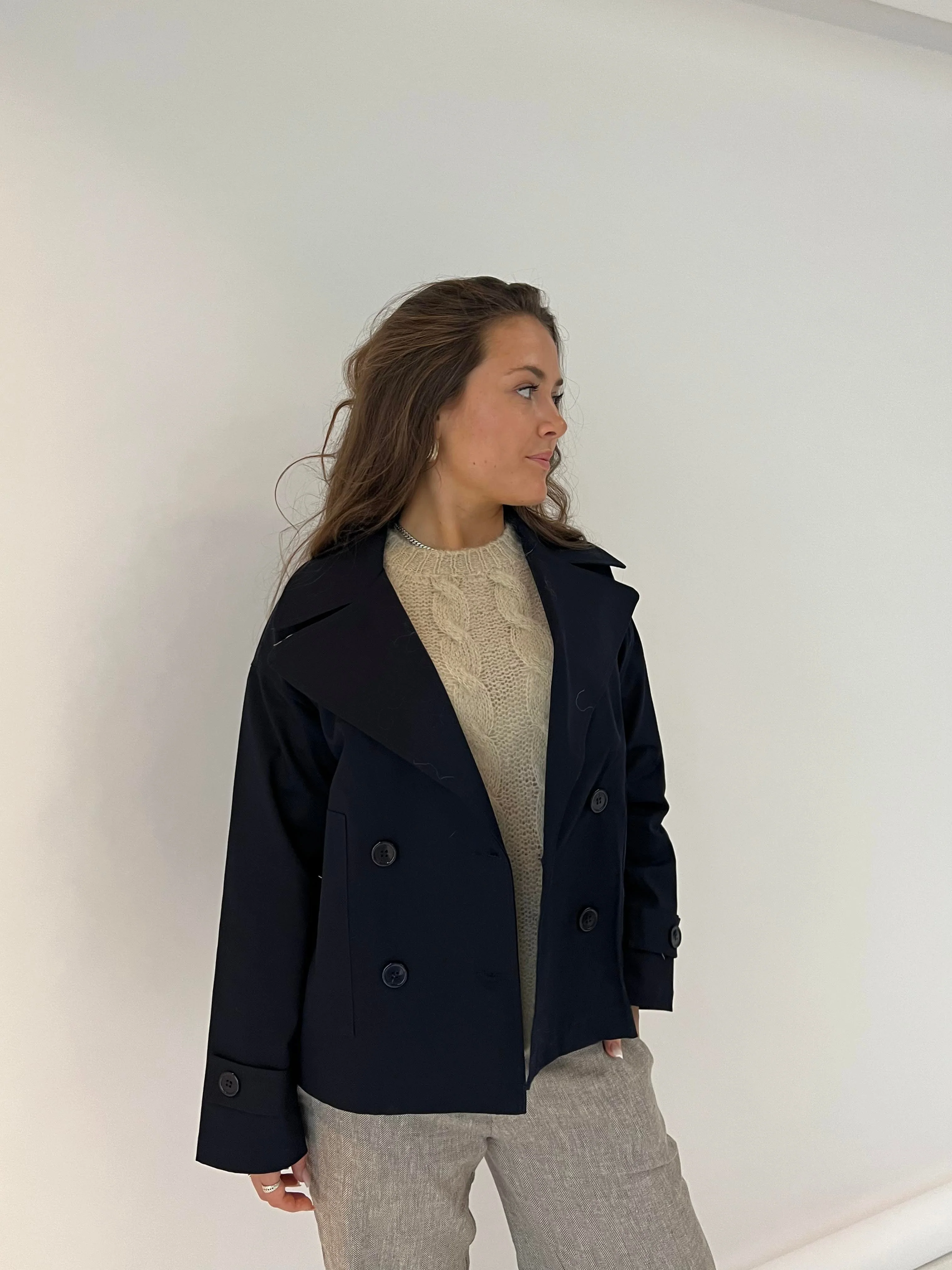 Catinka trenchcoat - Navy 8 Catinka trenchcoat - Navy