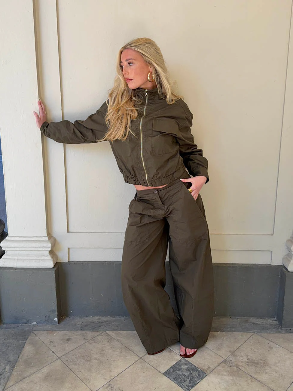 Takinnia cargo jacket - Khaki 13 Takinnia cargo jacket - Khaki