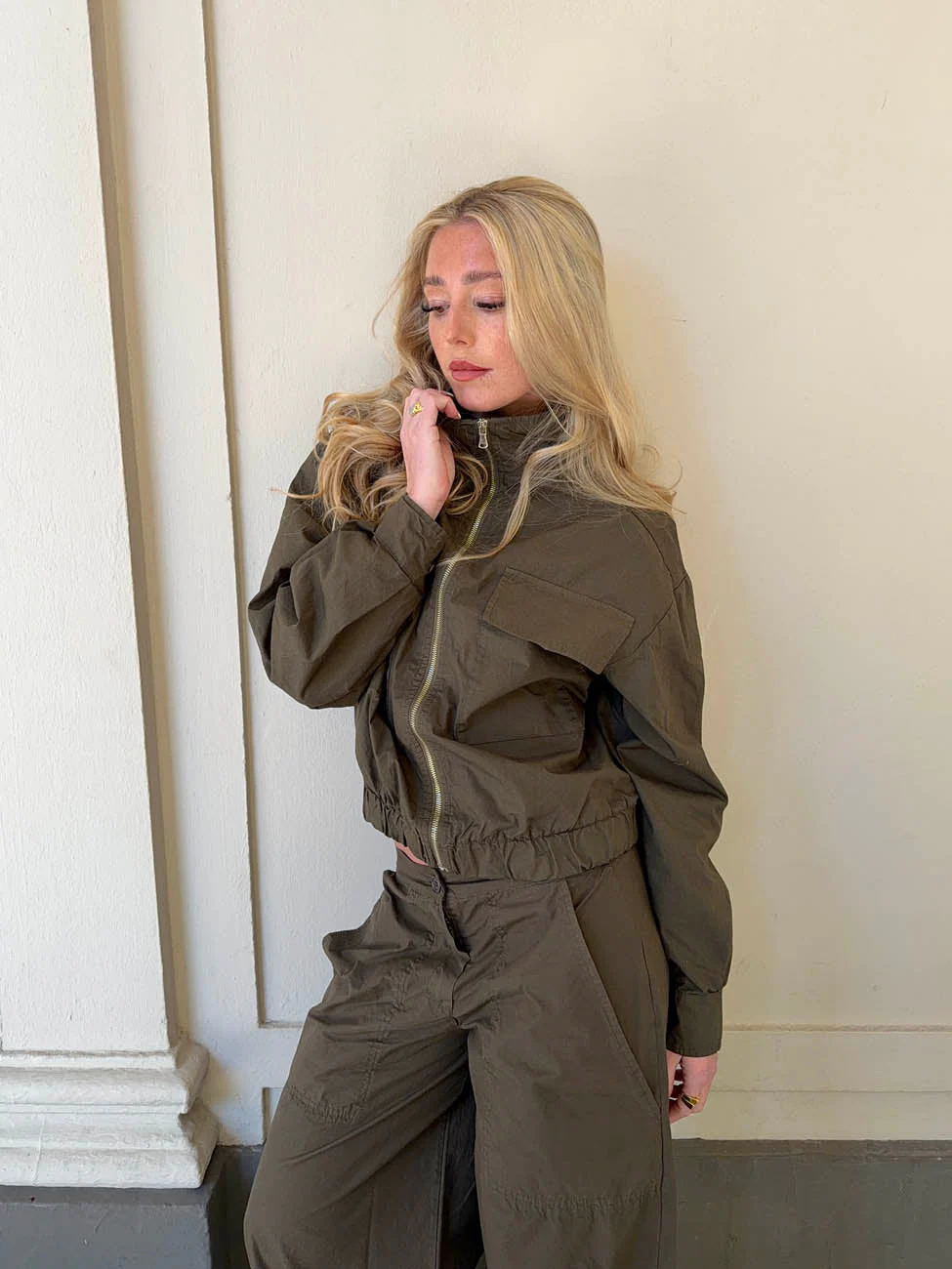 Takinnia cargo jacket - Khaki 14 Takinnia cargo jacket - Khaki