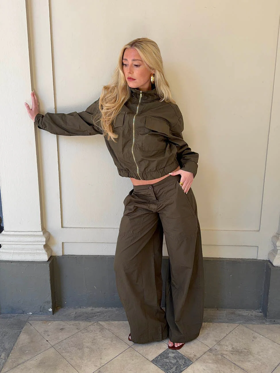 Takinnia cargo jacket - Khaki 17 Takinnia cargo jacket - Khaki