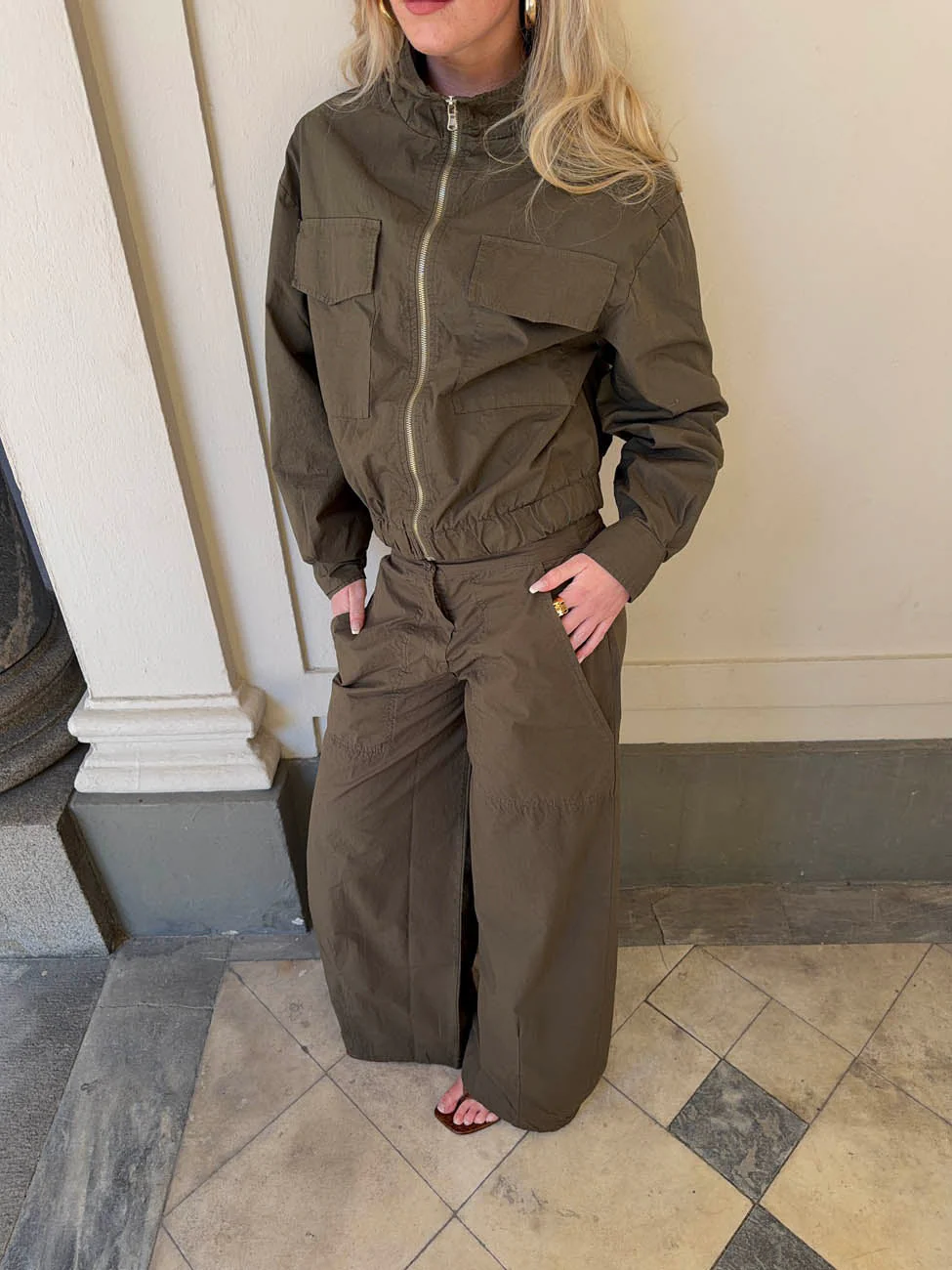 Takinnia cargo jacket - Khaki 5 Takinnia cargo jacket - Khaki