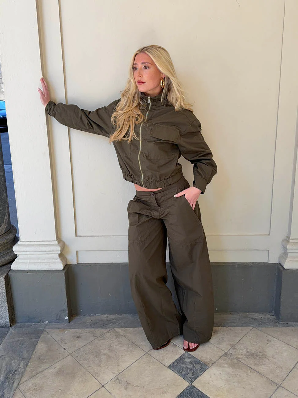 Takinnia cargo jacket - Khaki 9 Takinnia cargo jacket - Khaki