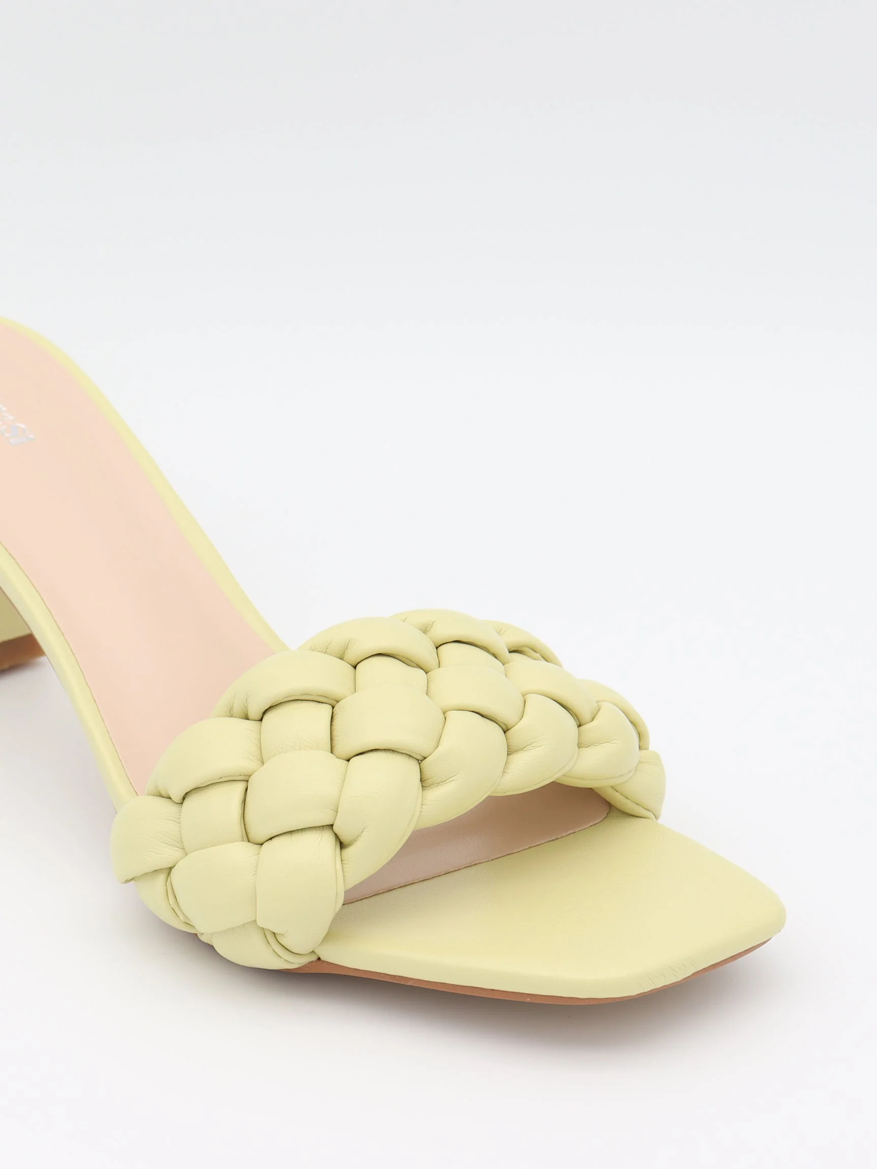 Yasmin woven mules – Light Yellow 6 Yasmin woven mules – Light Yellow