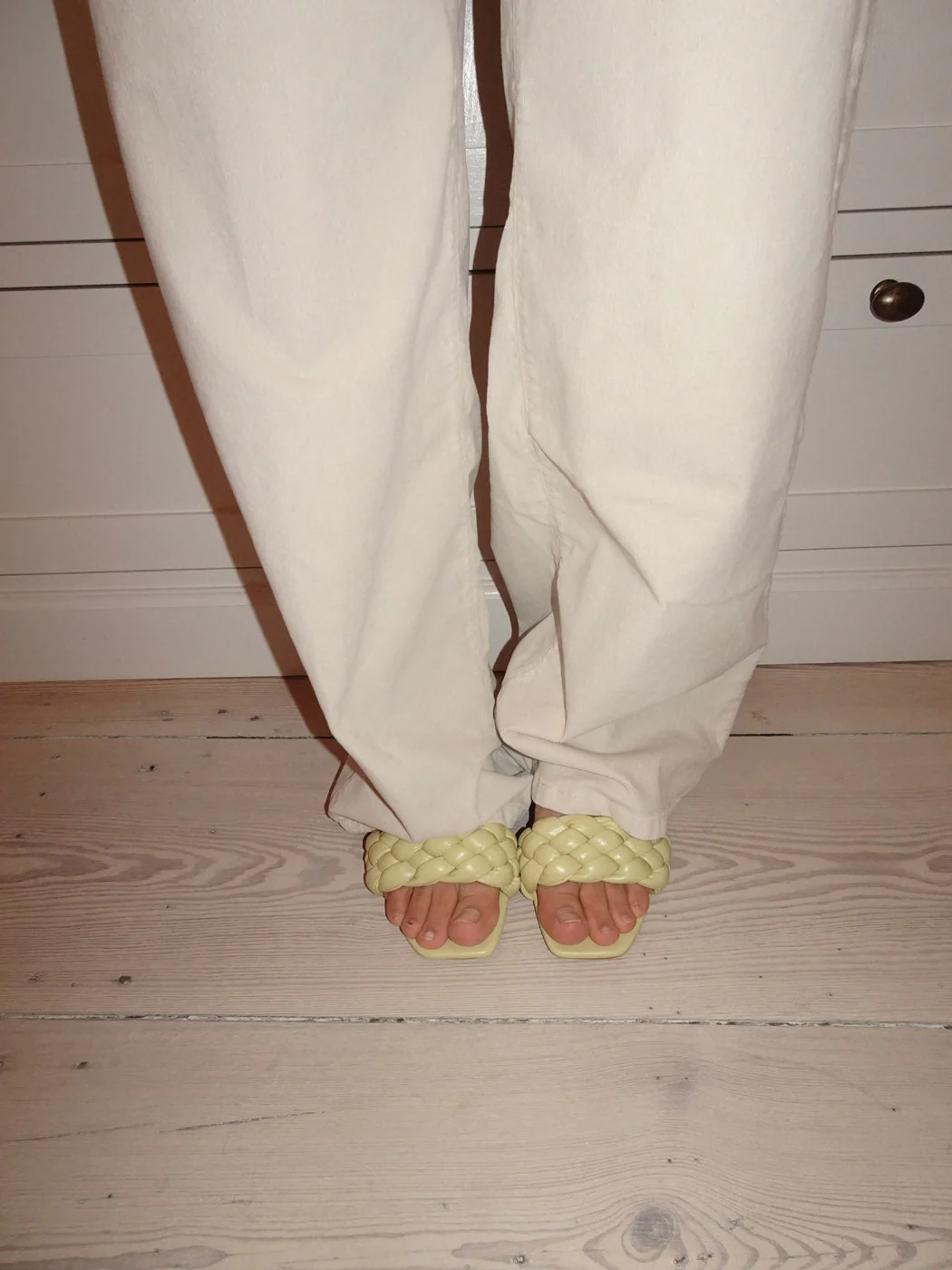 Yasmin woven mules – Light Yellow 8 Yasmin woven mules – Light Yellow
