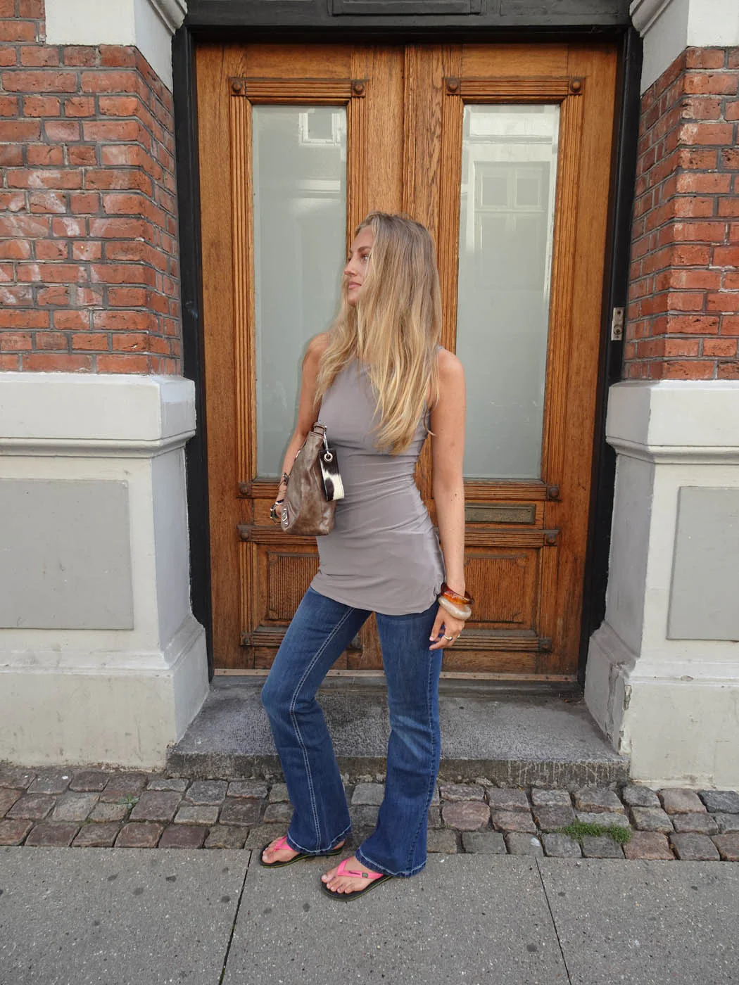 Bobby bootcut jeans - Blue denim 3 Bobby bootcut jeans - Blue denim