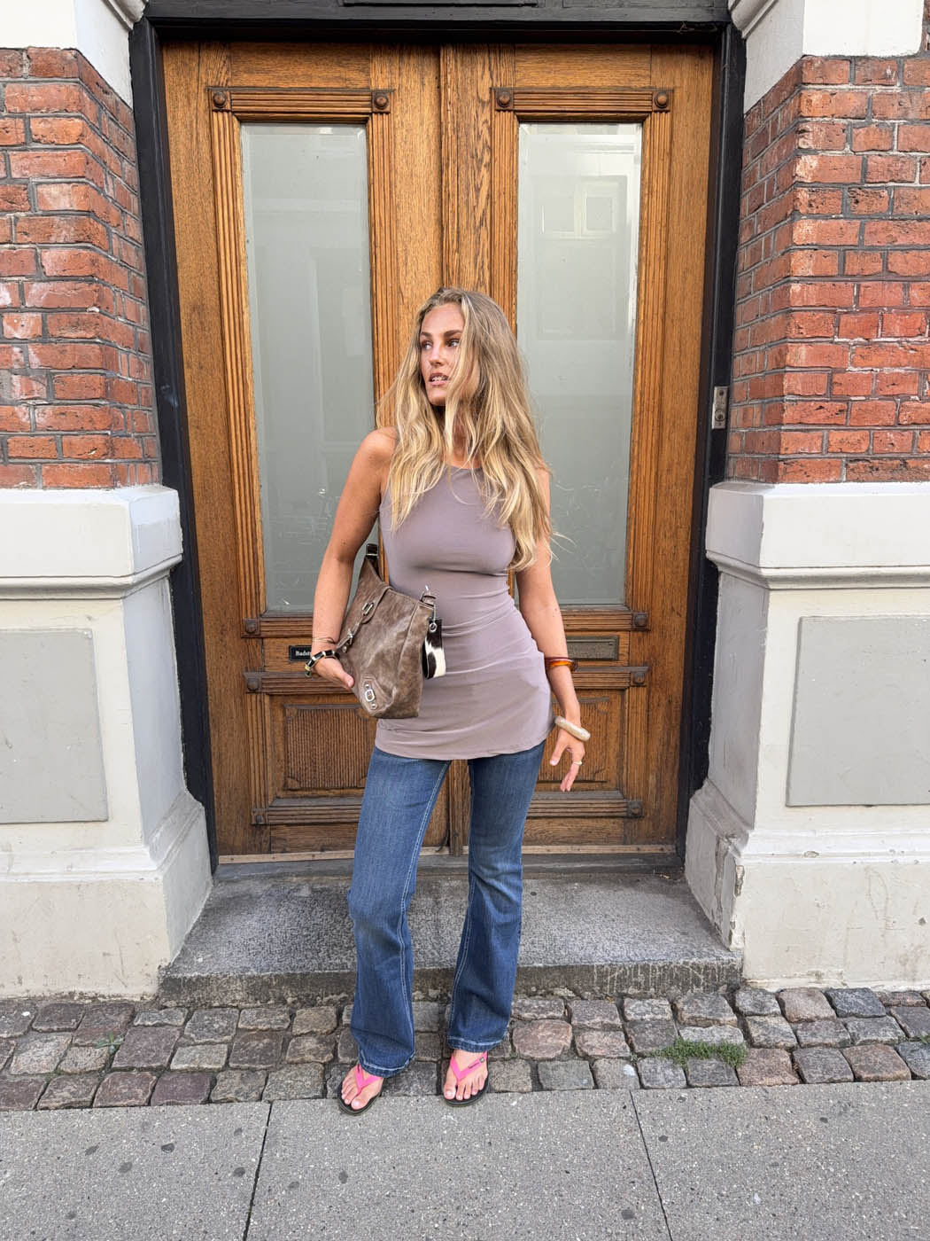 Bobby bootcut jeans - Blue denim 4 Bobby bootcut jeans - Blue denim
