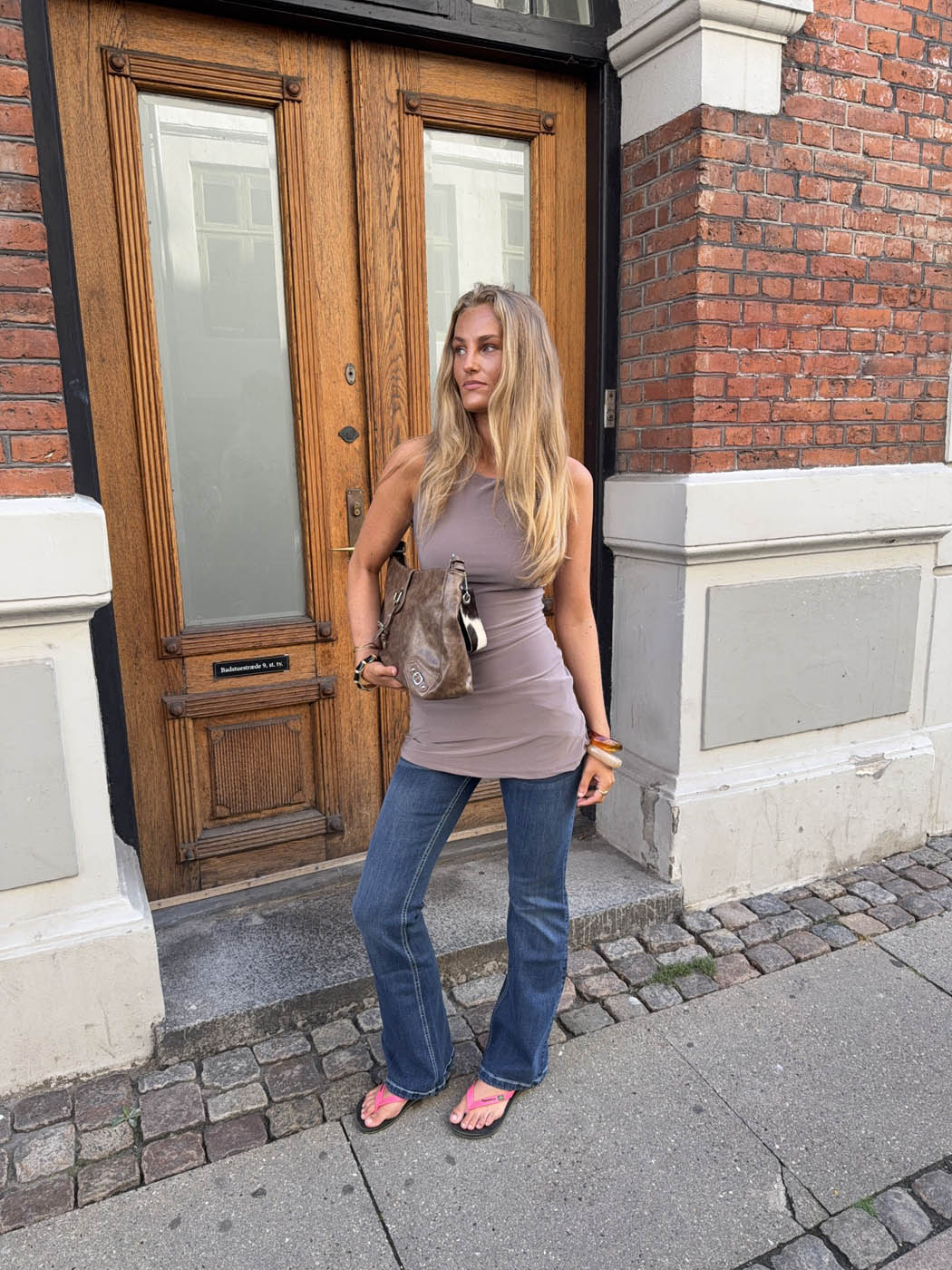 Bobby bootcut jeans - Blue denim 8 Bobby bootcut jeans - Blue denim