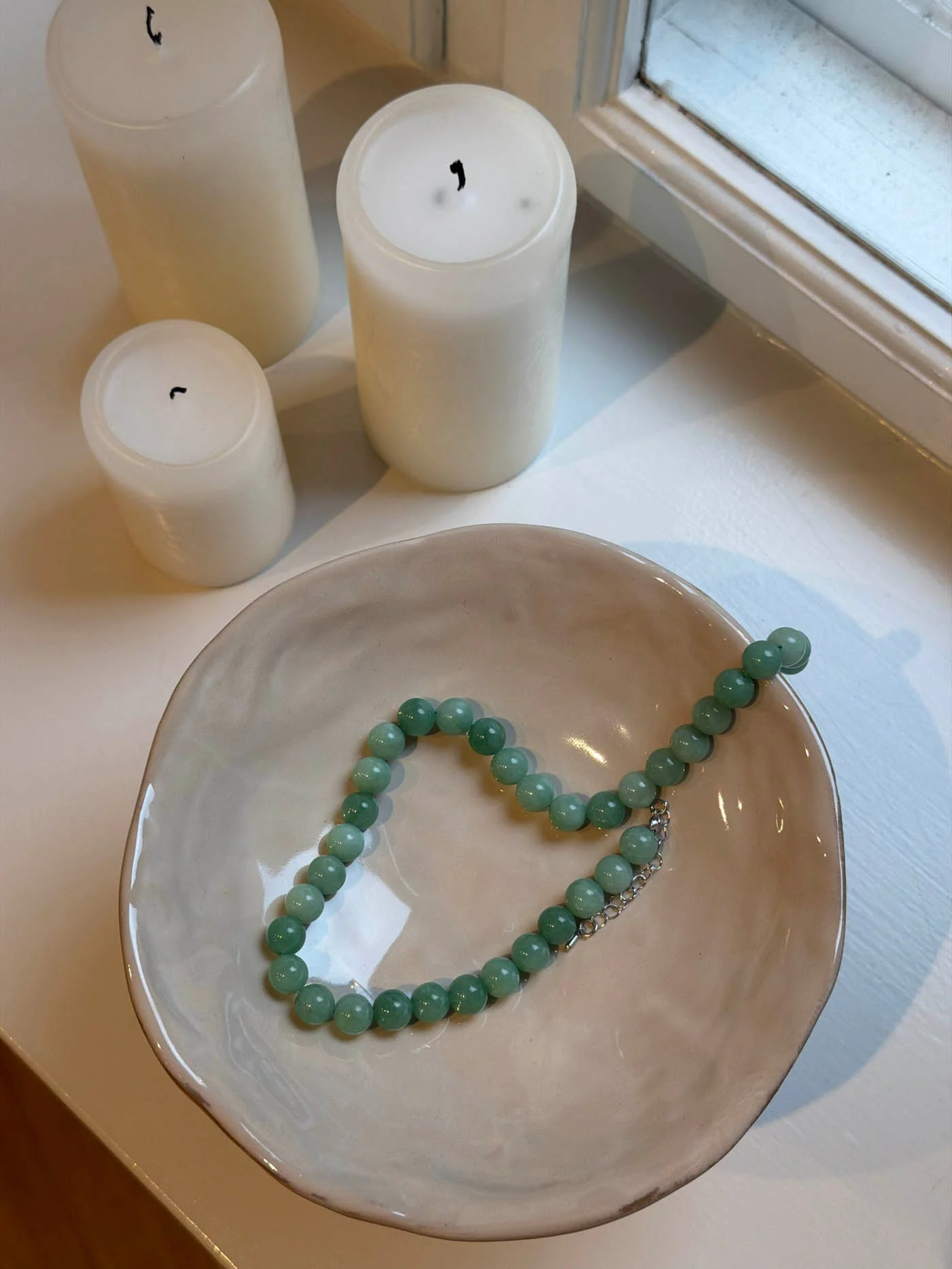 Monique necklace - Green 5 Monique necklace - Green
