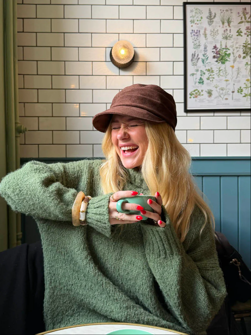 Gudrun cap - Brown