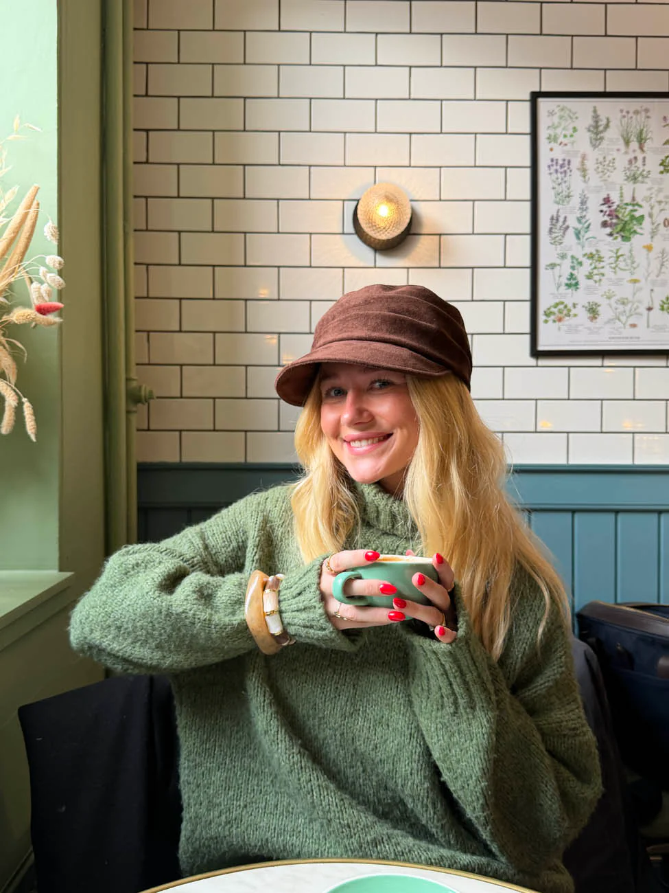 Gudrun cap - Brown 4 Gudrun cap - Brown