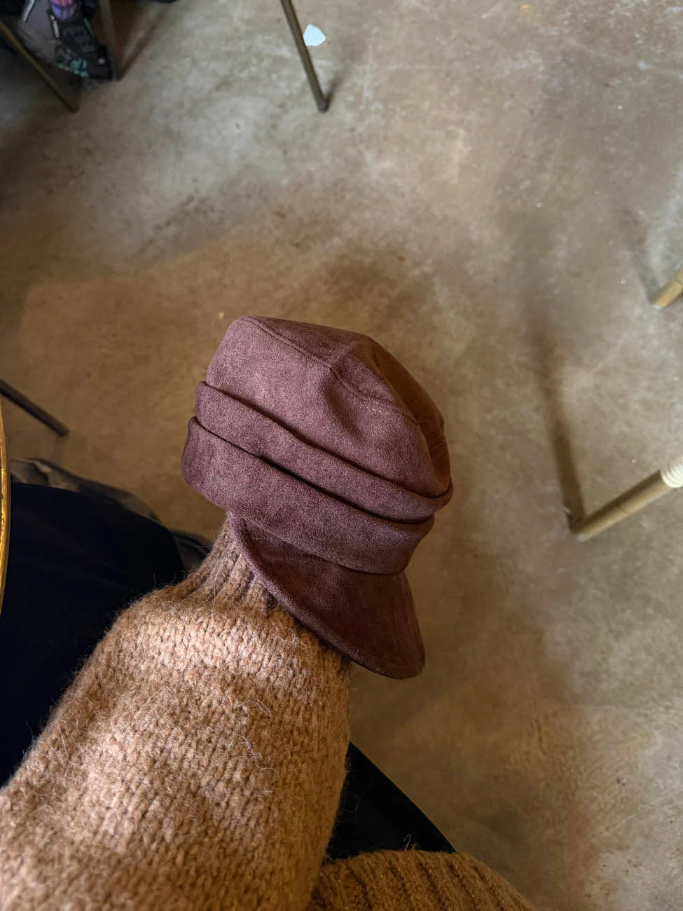 Gudrun cap - Brown 6 Gudrun cap - Brown