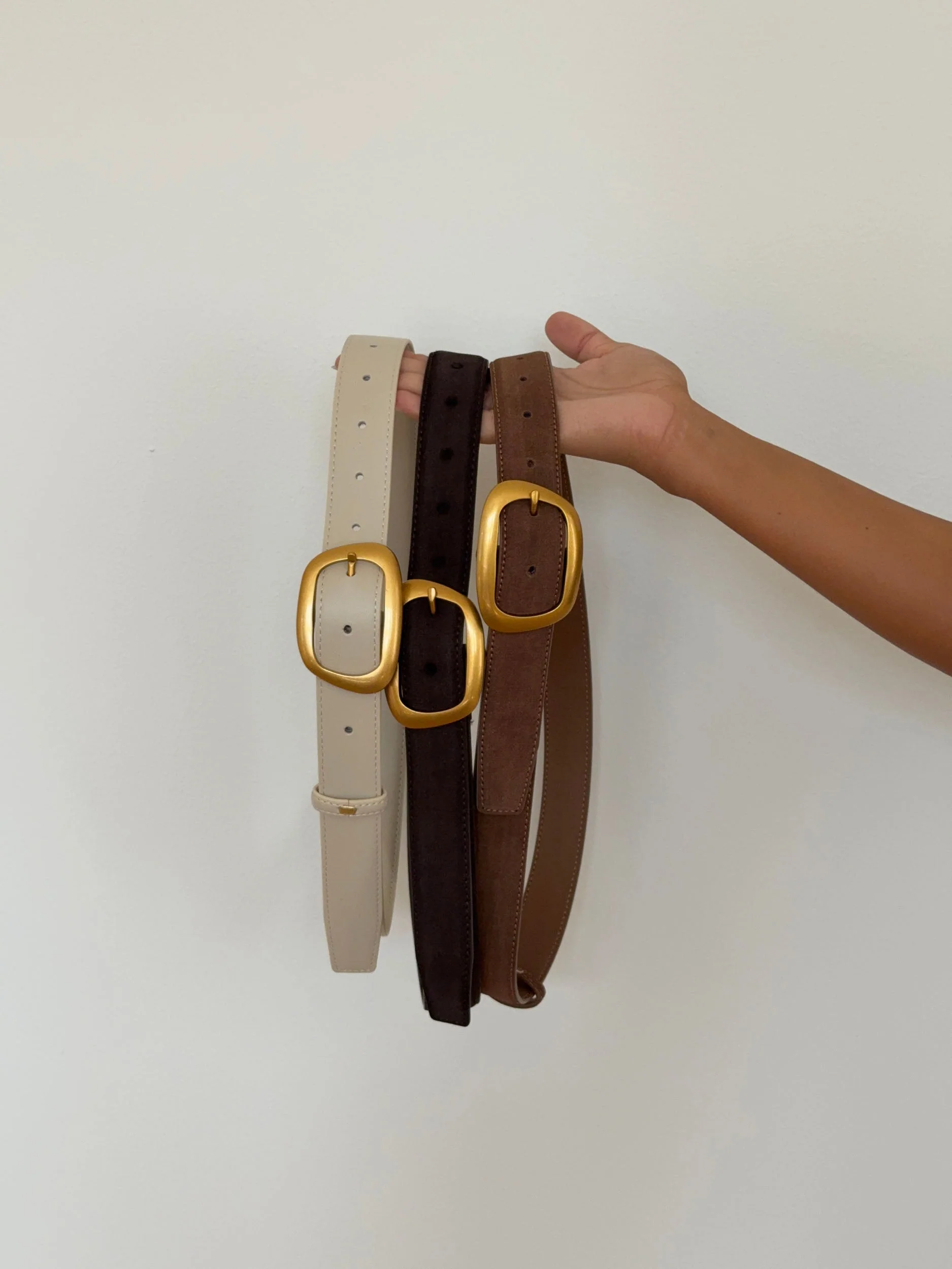 Heritage belt - Brown/gold