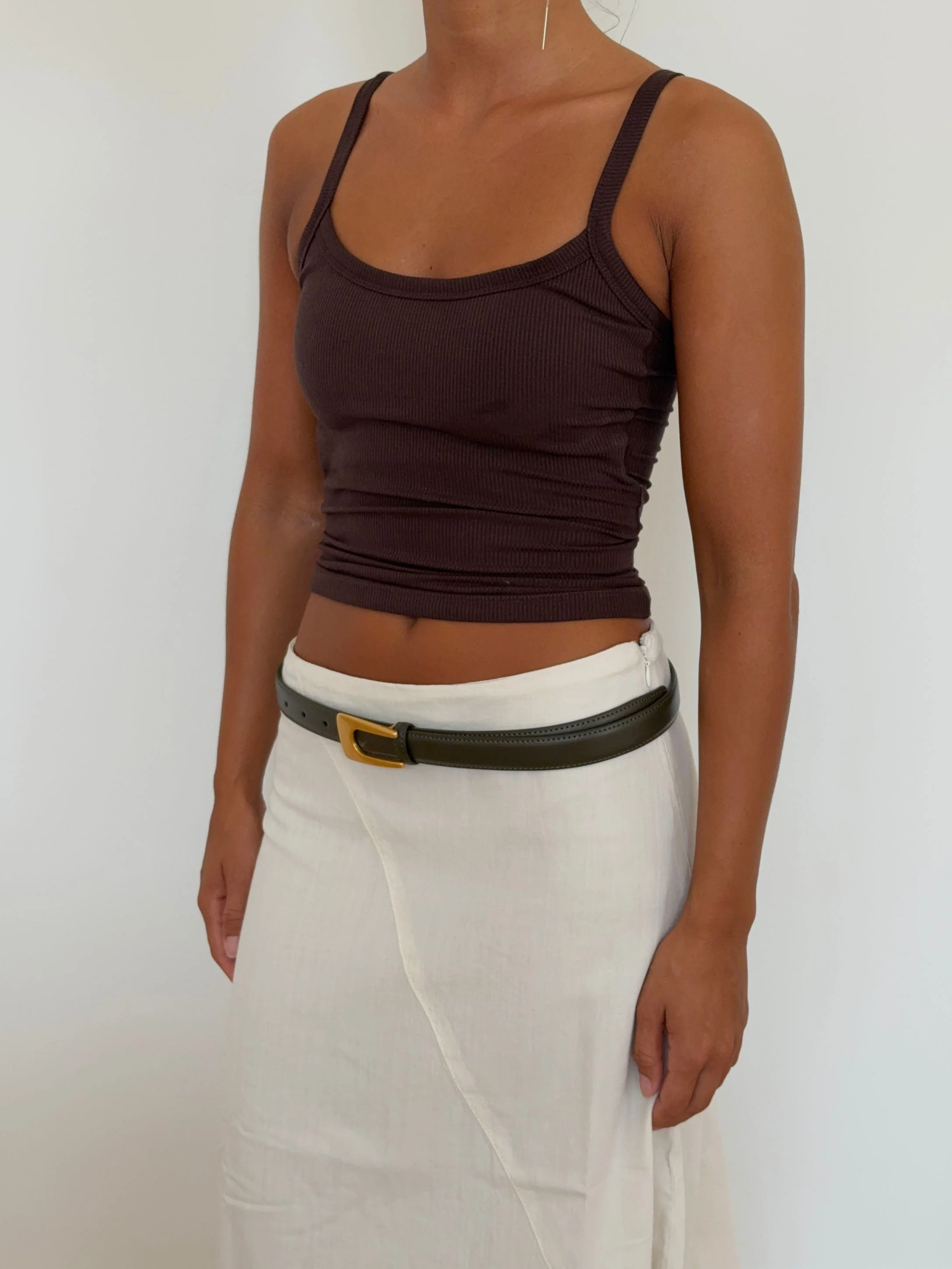 Edge belt - Dark green/gold 3 Edge belt - Dark green/gold