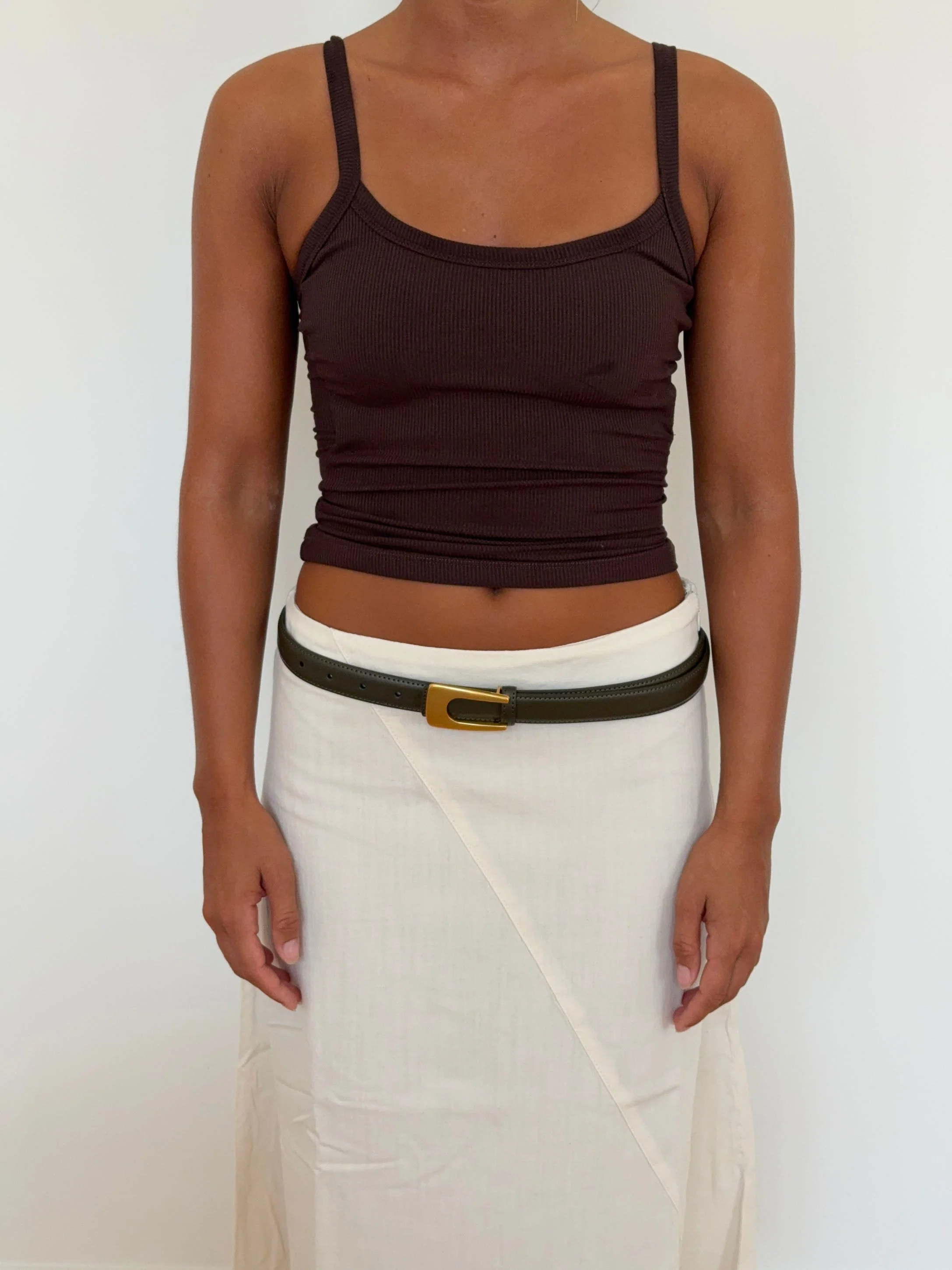 Edge belt - Dark green/gold 6 Edge belt - Dark green/gold