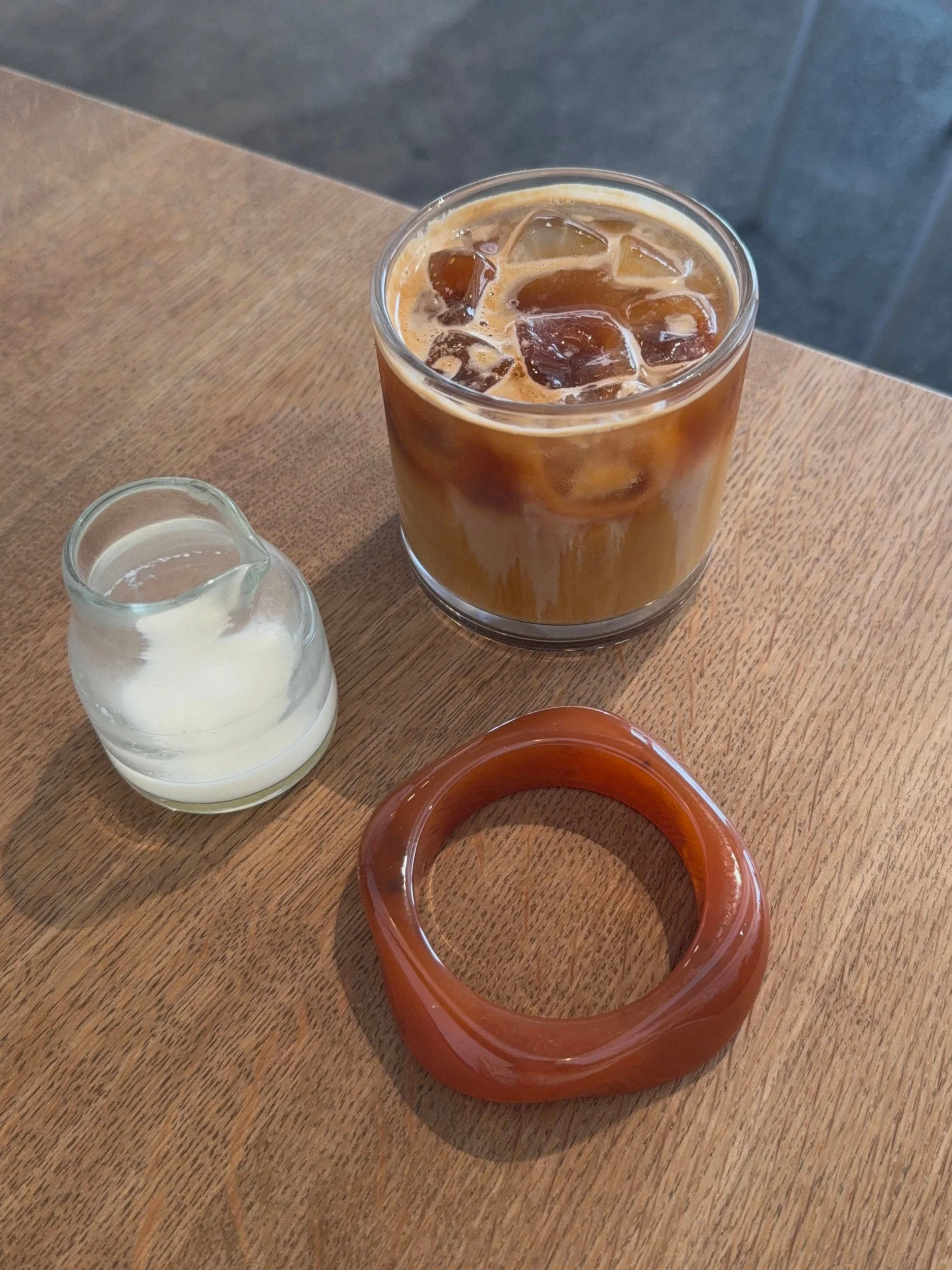 Lykke chunky bracelet – Dark caramel 6 Lykke chunky bracelet – Dark caramel