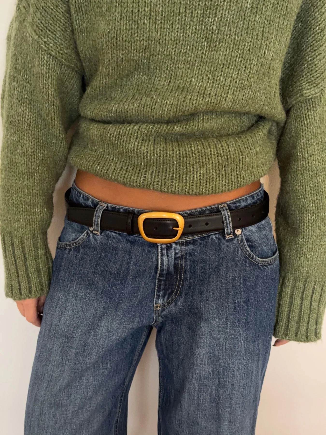 Heritage belt – Black/gold 1 Heritage belt – Black/gold