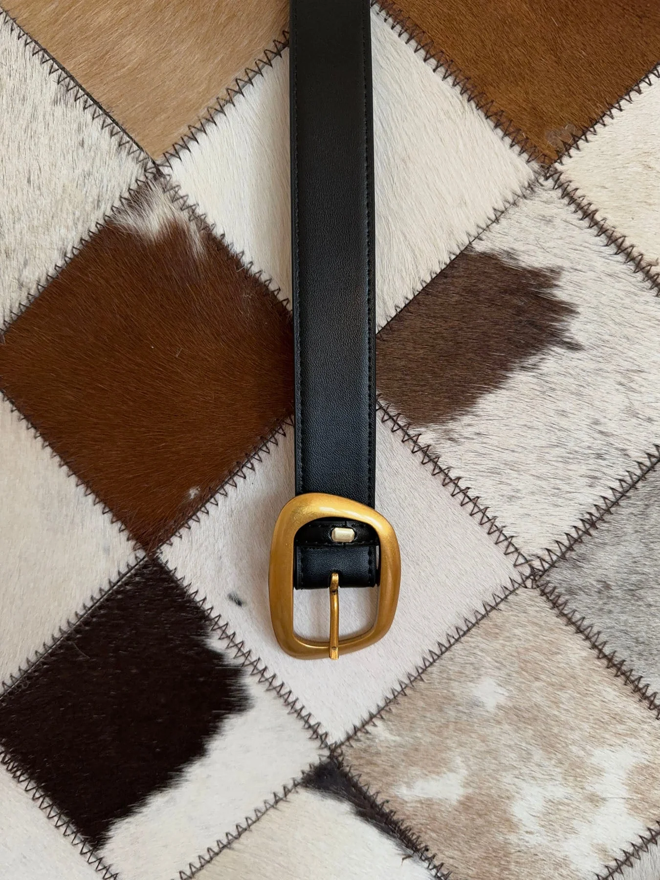 Heritage belt – Black/gold 2 Heritage belt – Black/gold