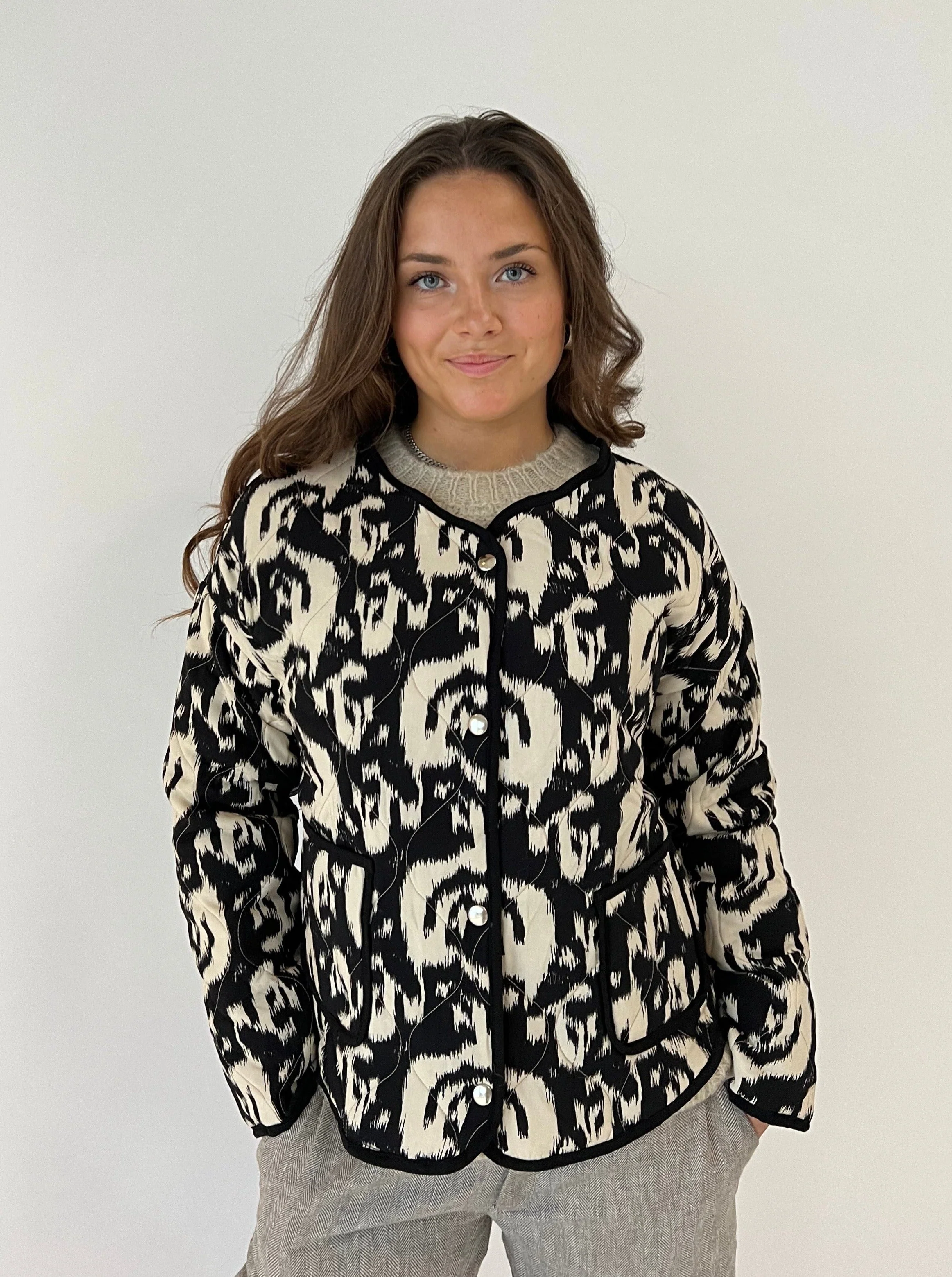 Sasja jacket - Black/white