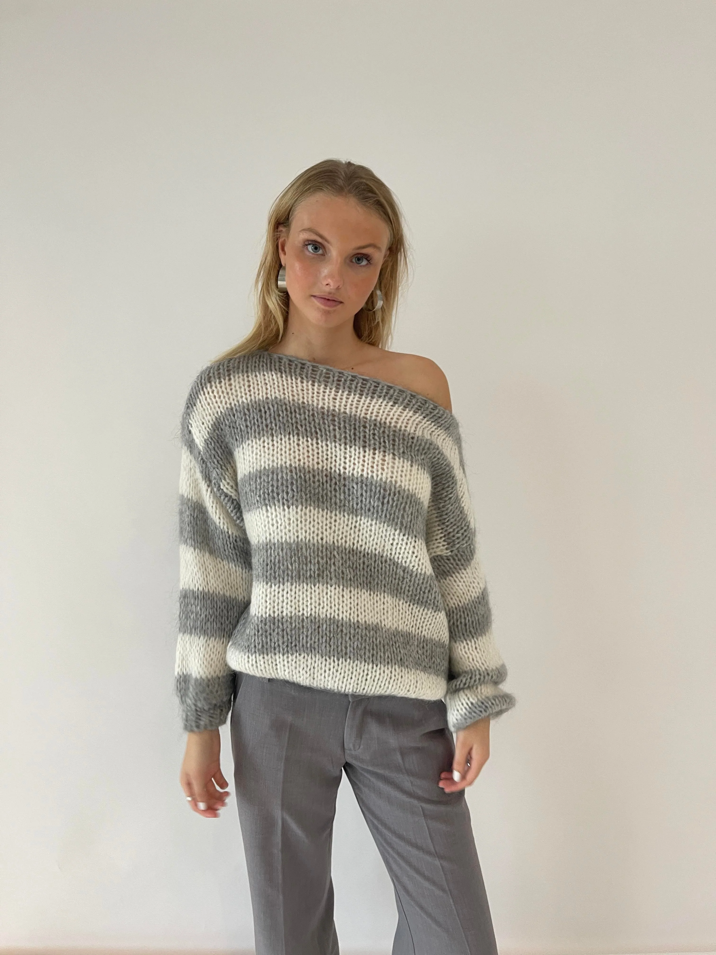 Anna Olympia knit - Grey 6 Anna Olympia knit - Grey