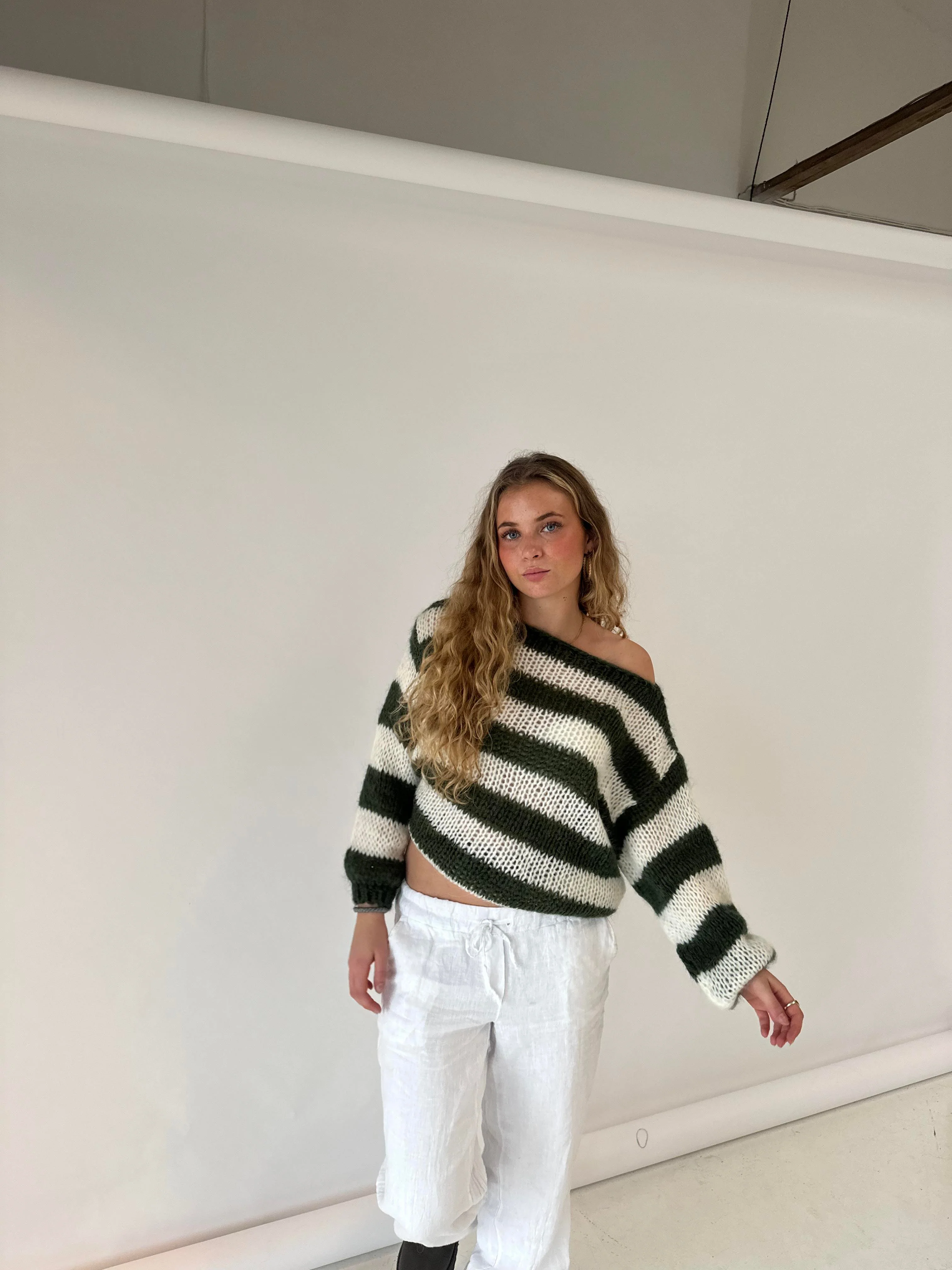 Anna Olympia knit - Khaki 14 Anna Olympia knit - Khaki