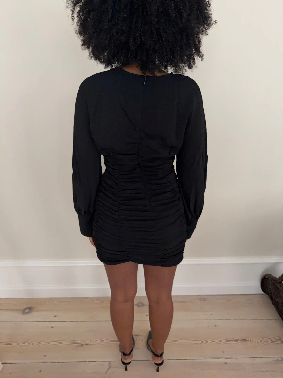 Anna Olympia scrunch dress - Black 4 Anna Olympia scrunch dress - Black