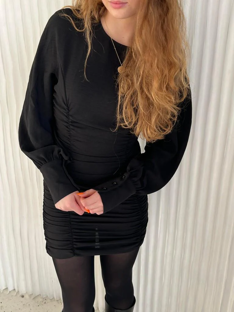 Anna Olympia scrunch dress - Black 9 Anna Olympia scrunch dress - Black