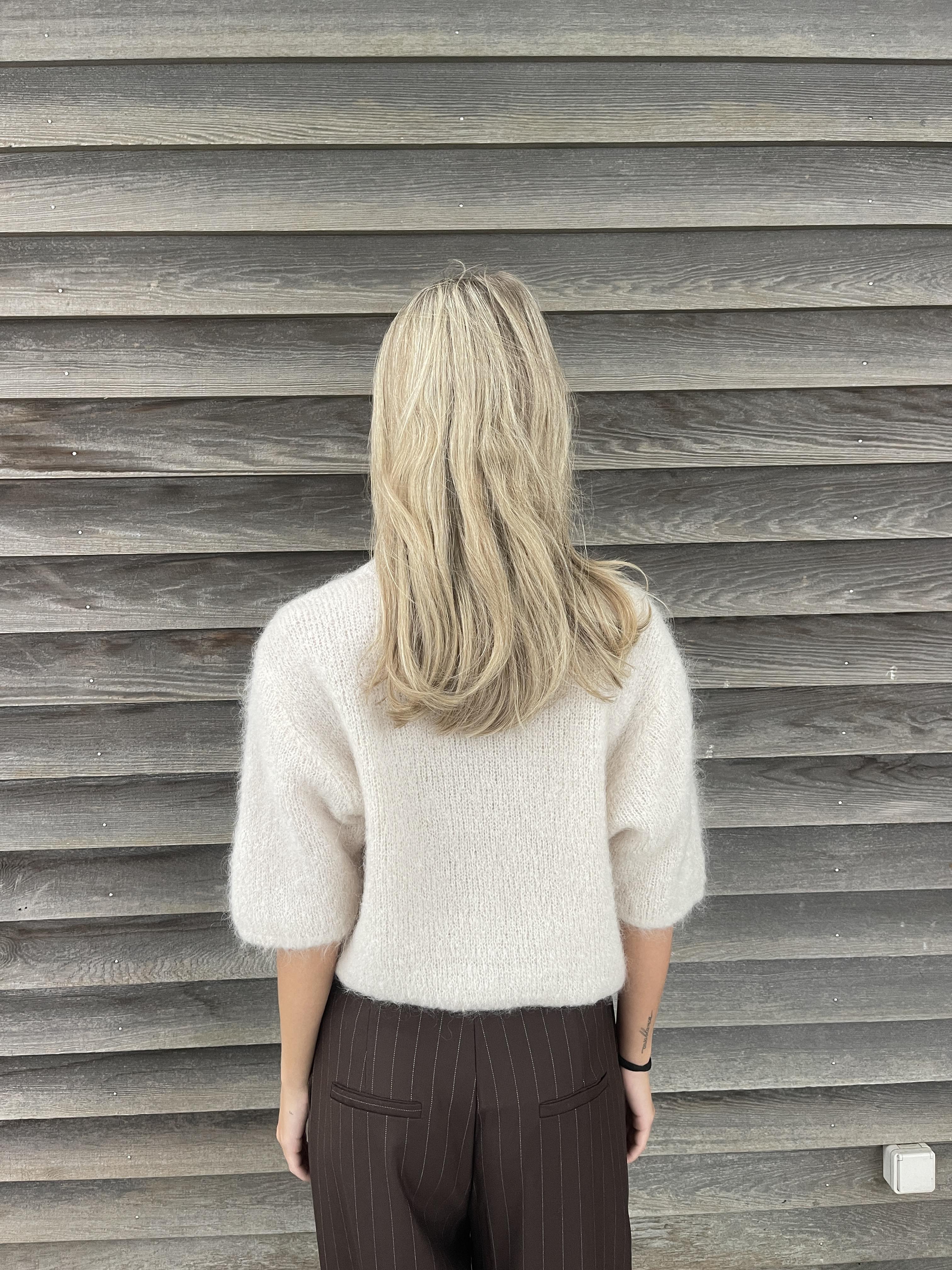Elise t-shirt knit - Beige 6 Elise t-shirt knit - Beige