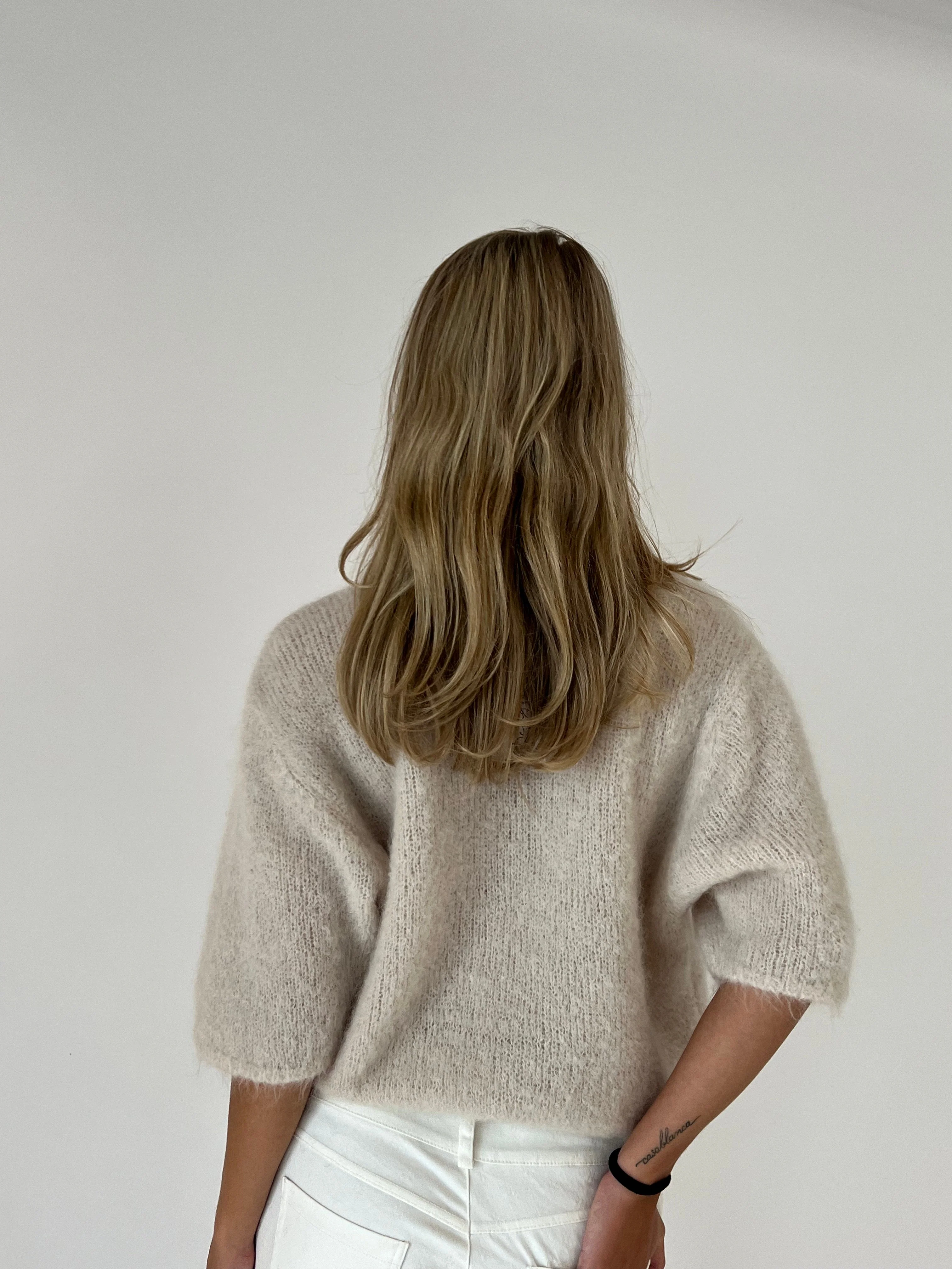 Elise t-shirt knit - Beige 7 Elise t-shirt knit - Beige