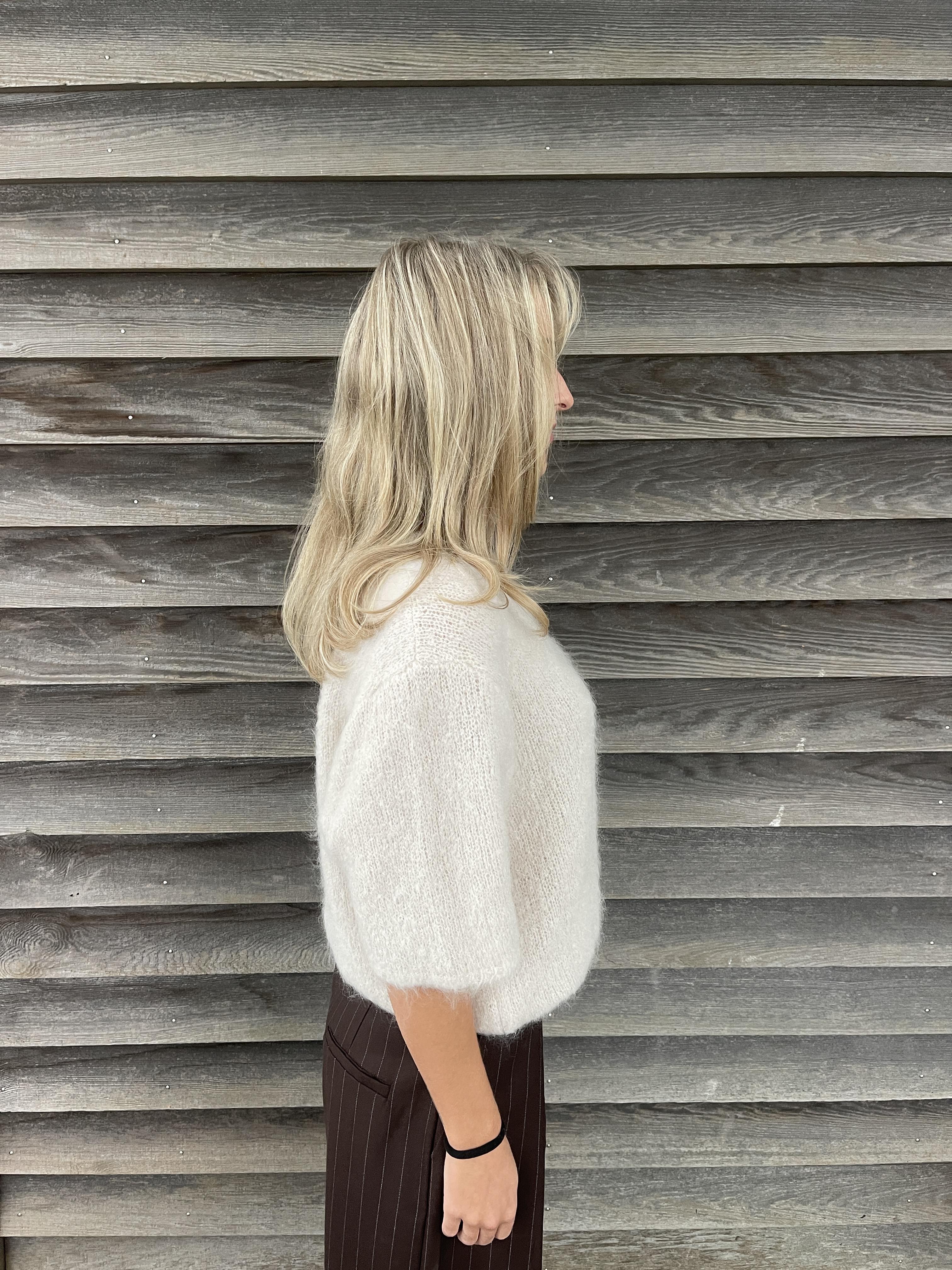 Elise t-shirt knit - Beige 8 Elise t-shirt knit - Beige