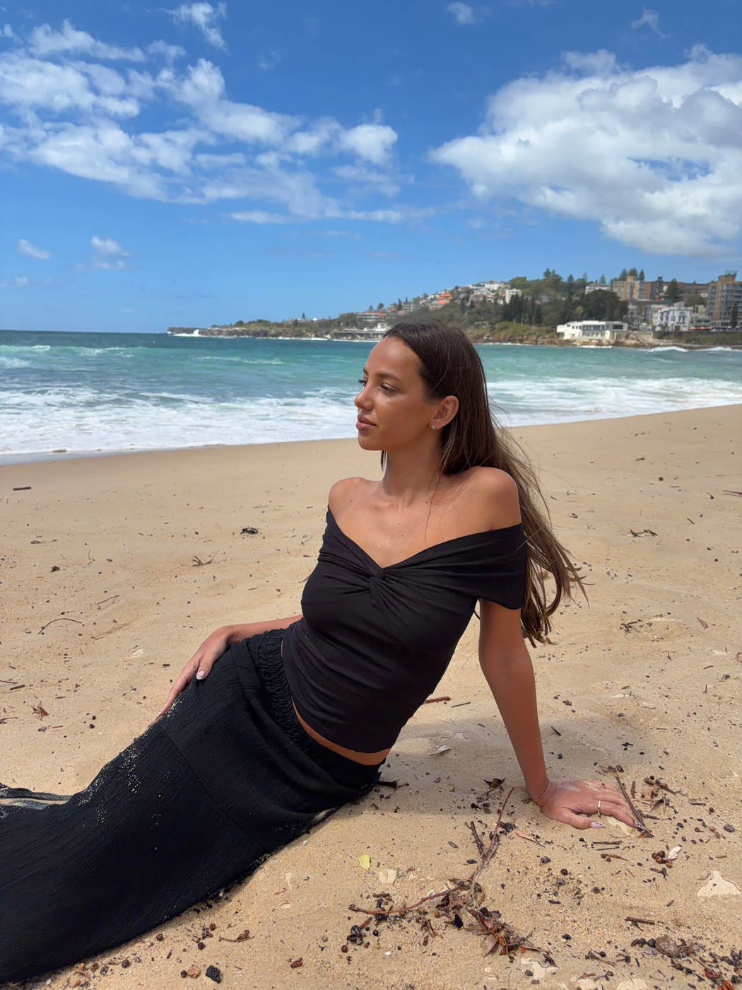 Abigail off shoulder top - Black 6 Abigail off shoulder top - Black
