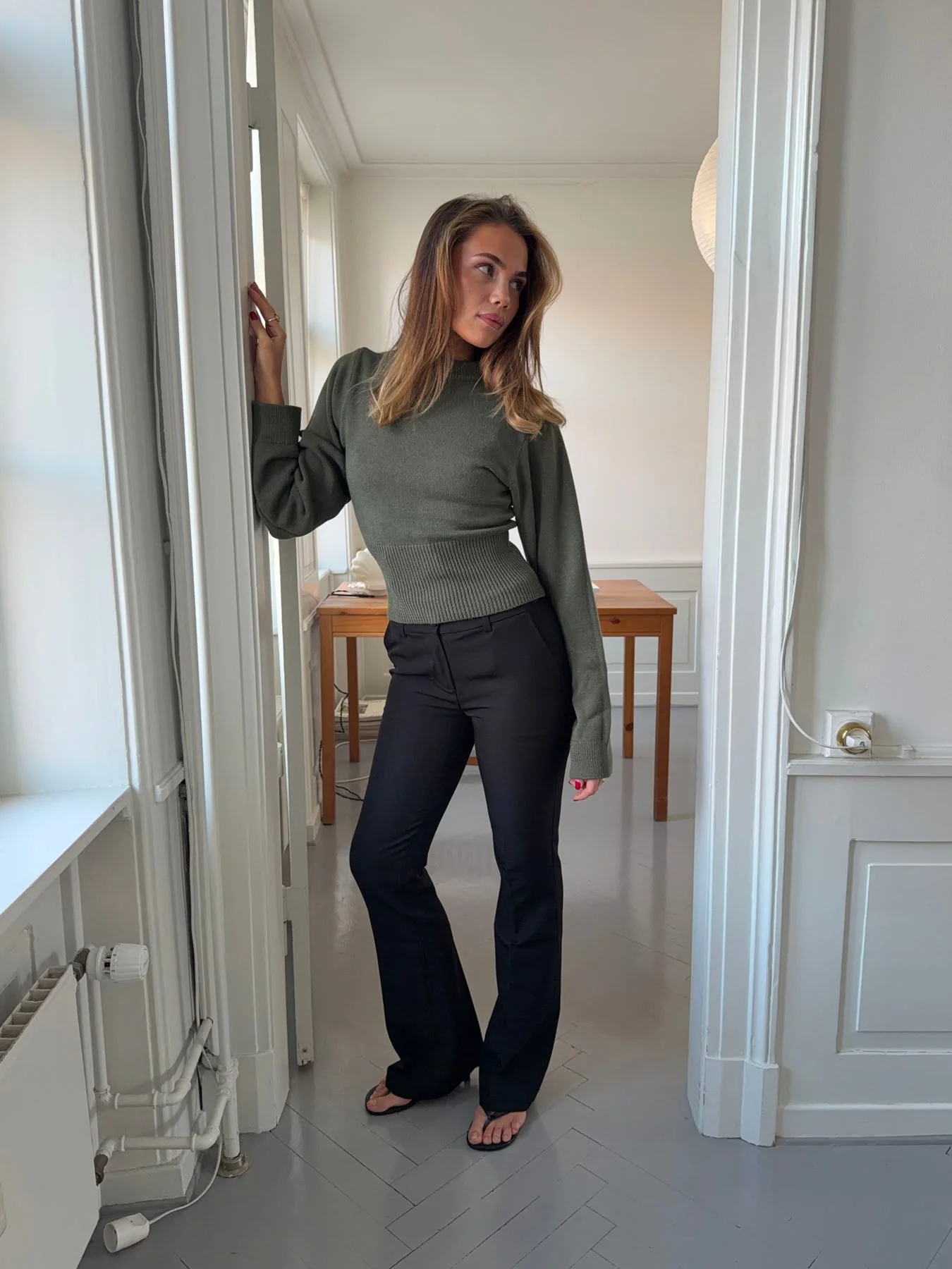 Flare pants with pockets - Black 13 Flare pants with pockets - Black