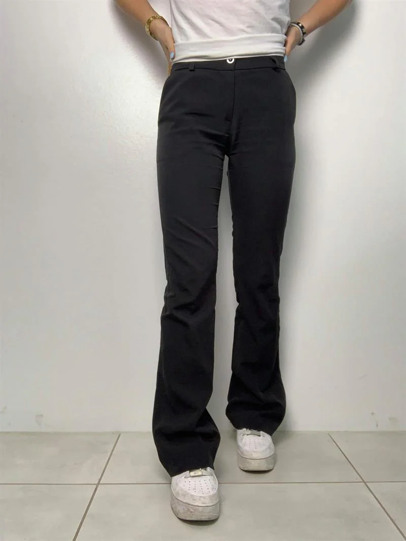 Flare pants with pockets - Black 20 Flare pants with pockets - Black