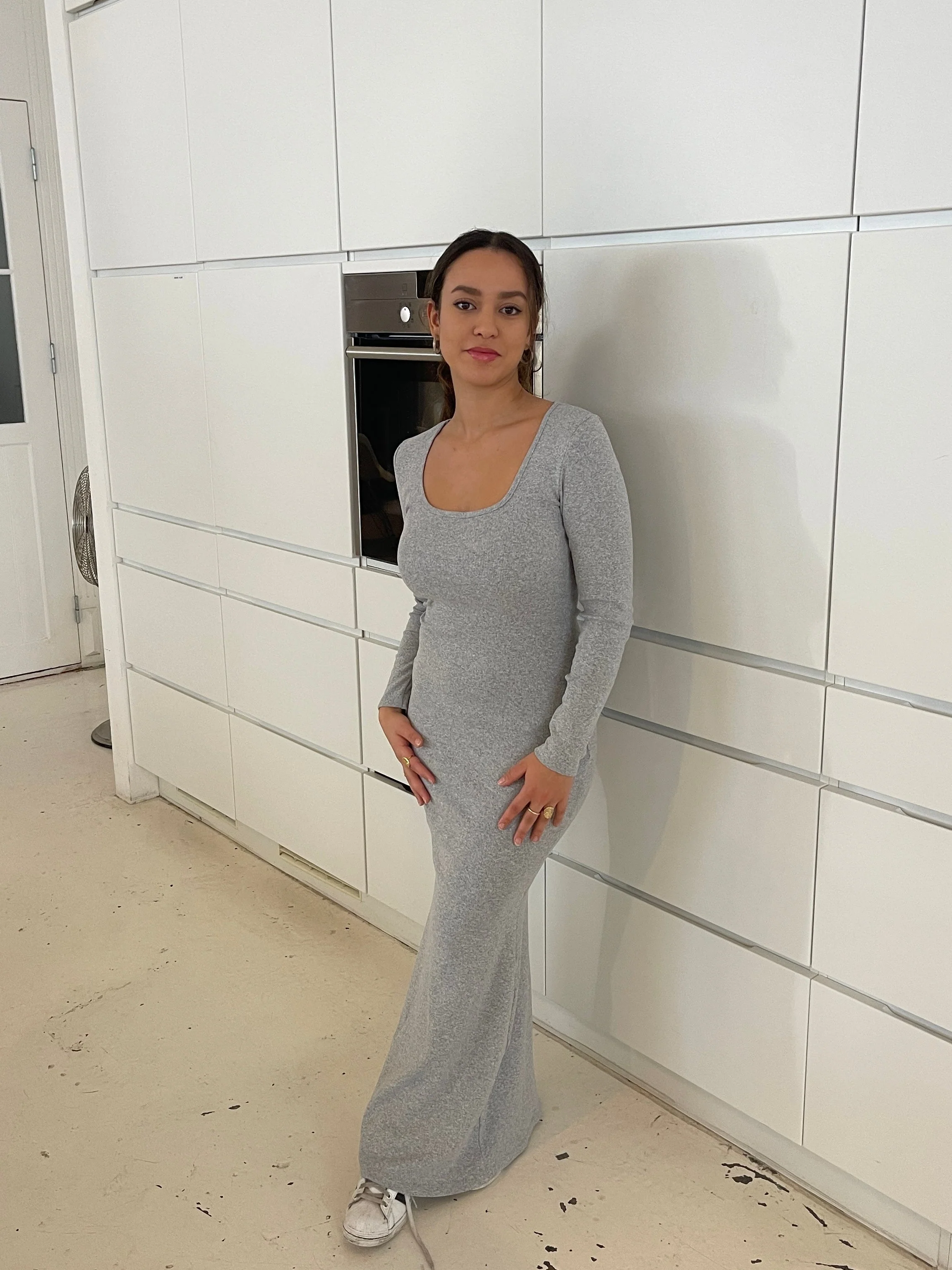 Alana dress - Grey