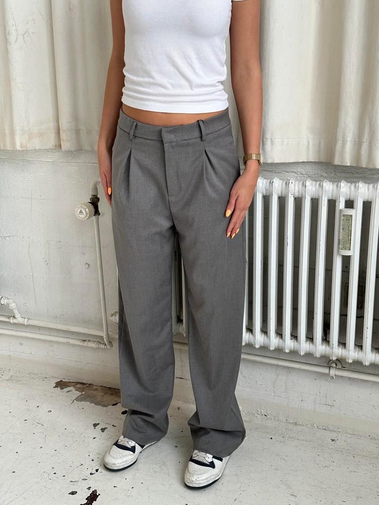Lisette oversized suit pants - Grey 6 Lisette oversized suit pants - Grey