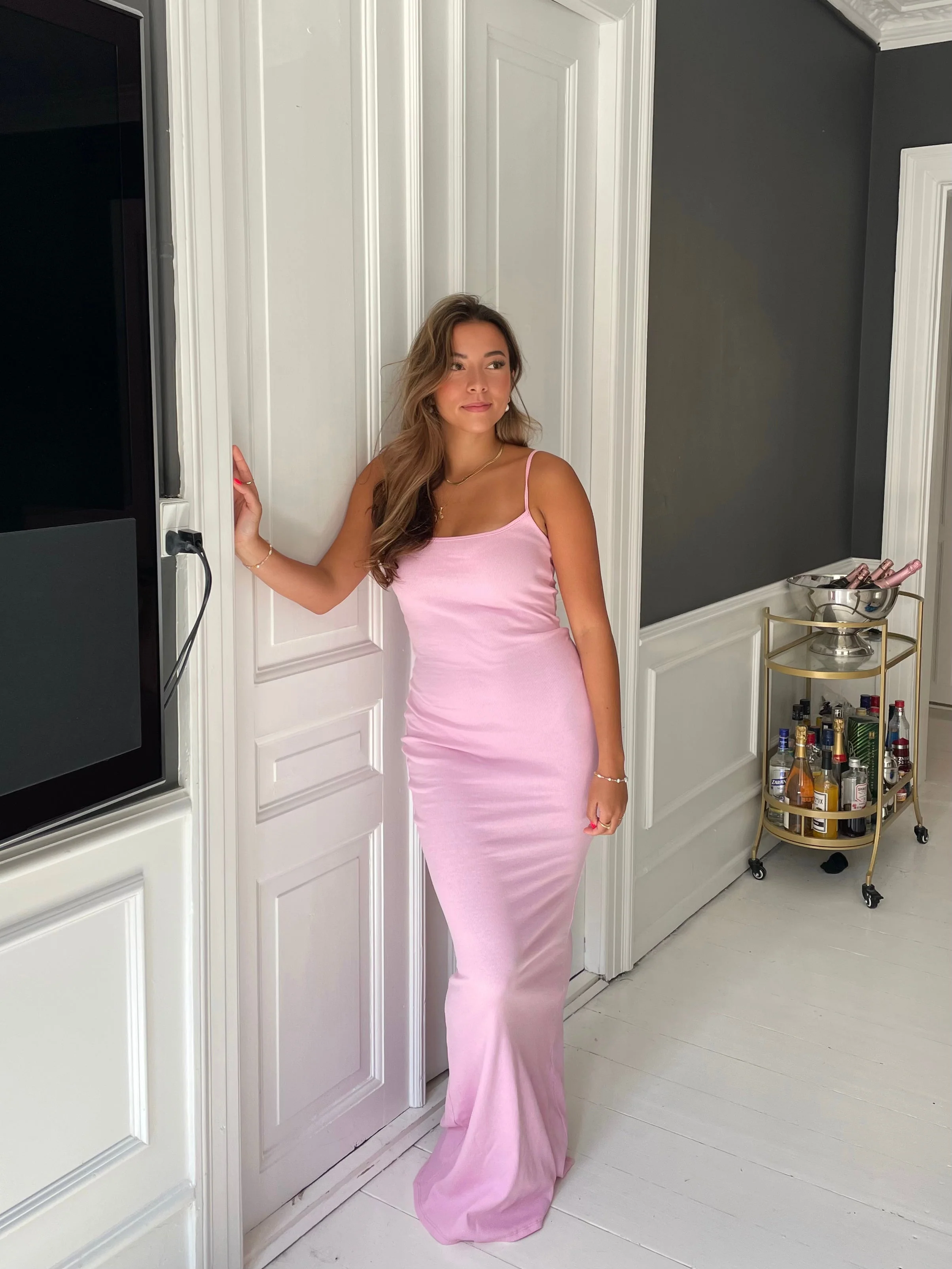 Alora dress - Baby pink