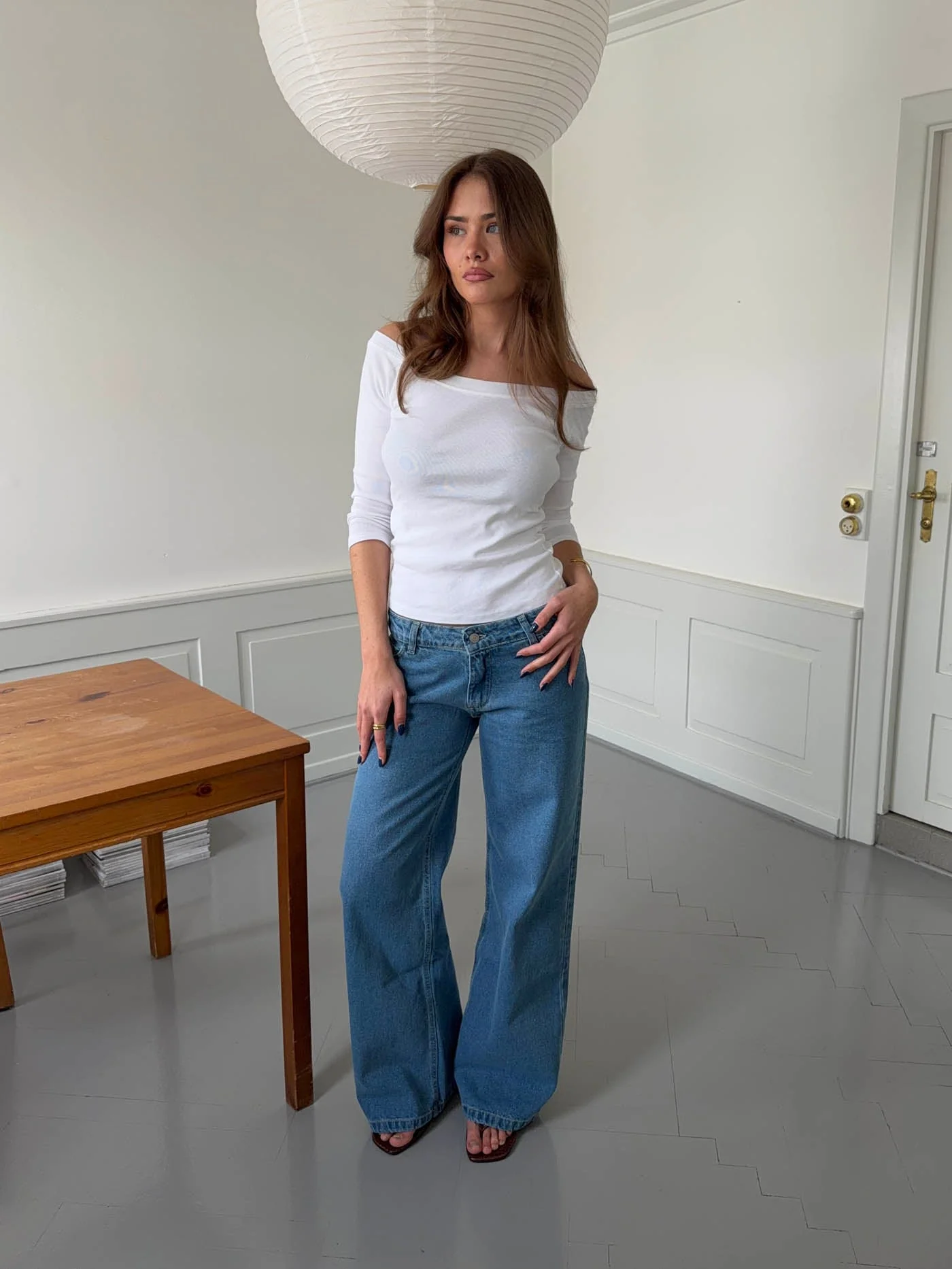 Ranya low waisted jeans - Blue 11 Ranya low waisted jeans - Blue