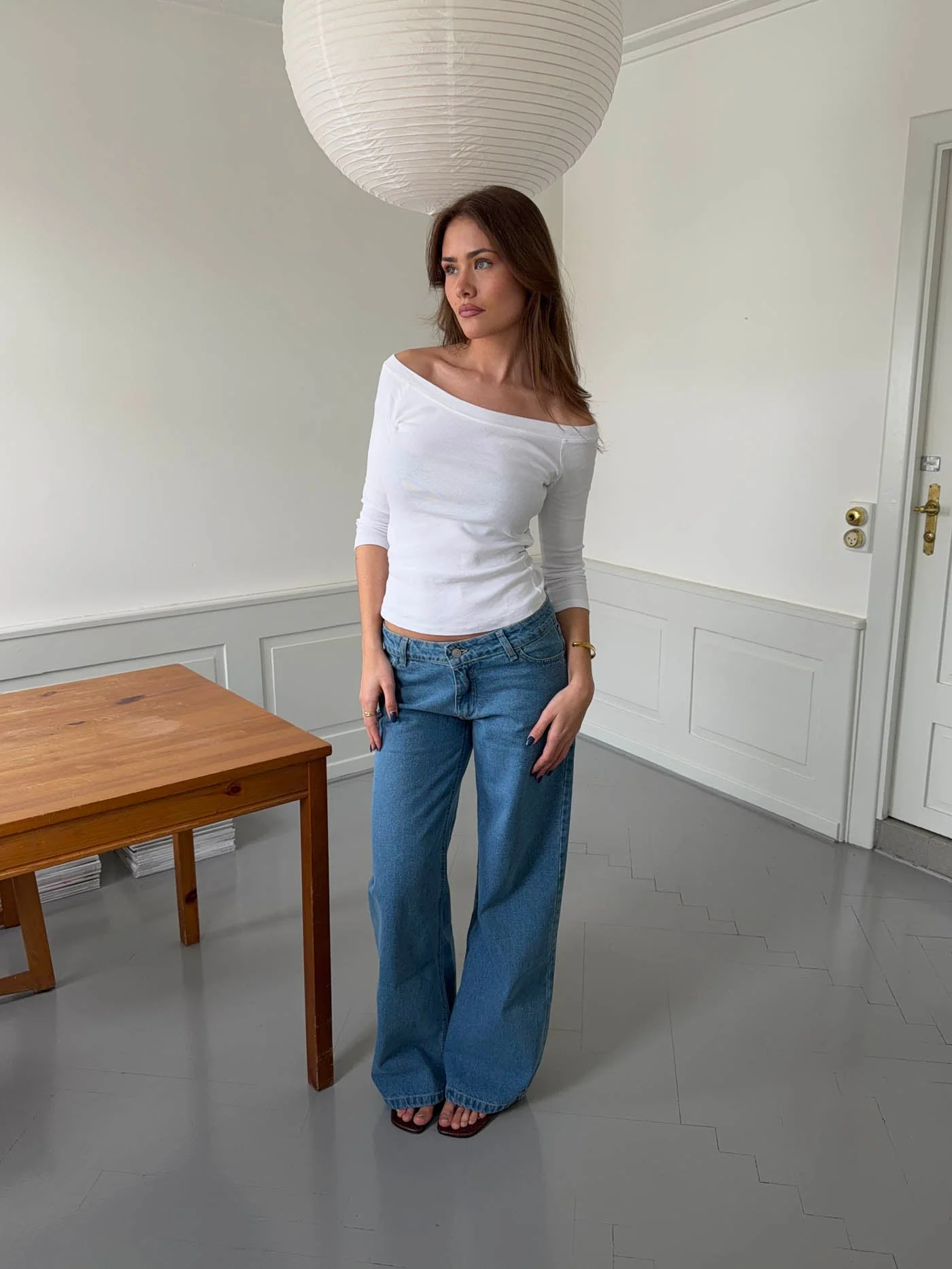 Ranya low waisted jeans - Blue 7 Ranya low waisted jeans - Blue