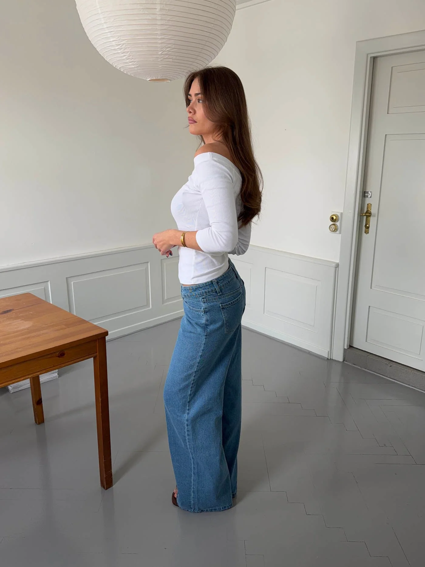 Ranya low waisted jeans - Blue 8 Ranya low waisted jeans - Blue