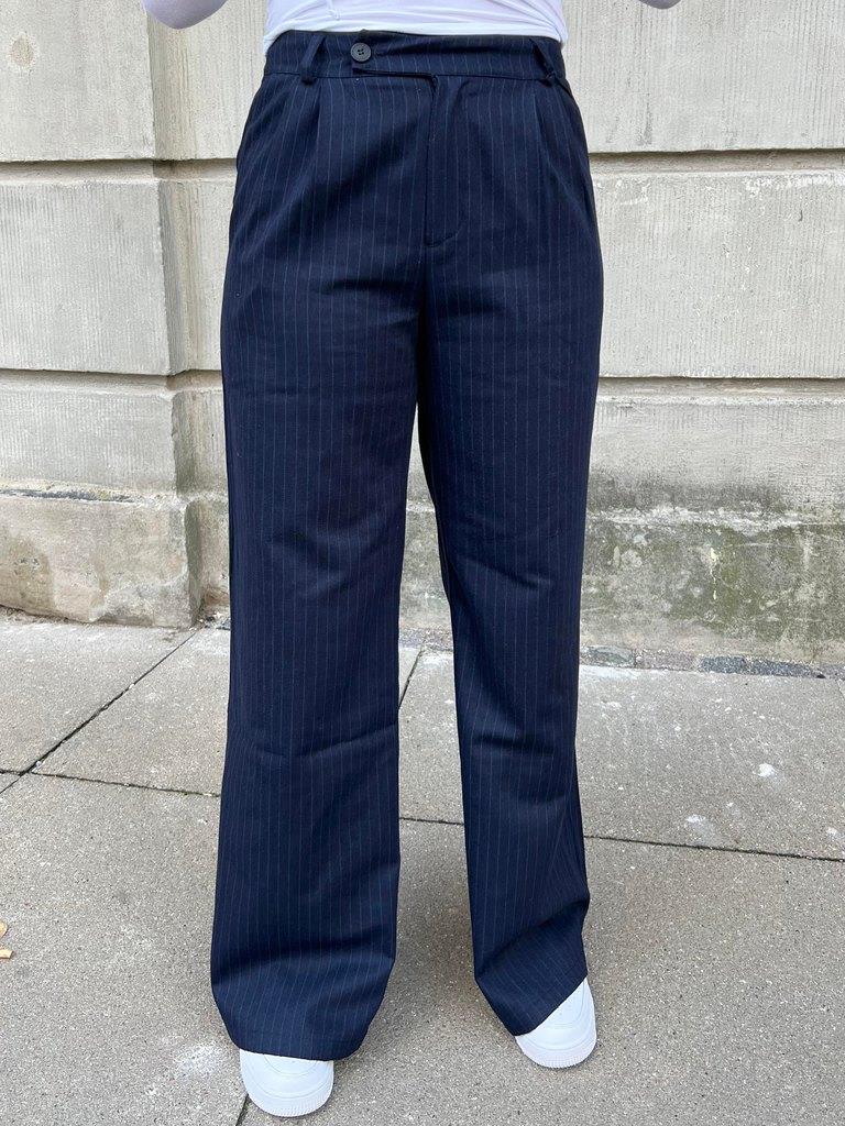 Amalia striped pants - navy 4 Amalia striped pants - navy