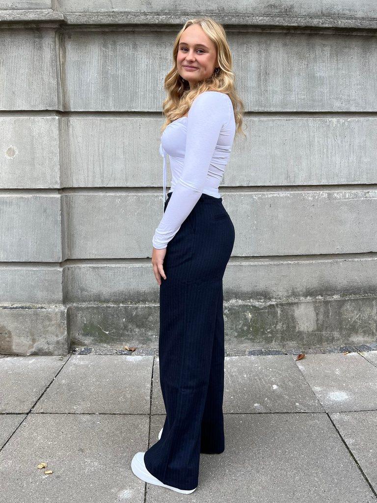 Amalia striped pants - navy 5 Amalia striped pants - navy